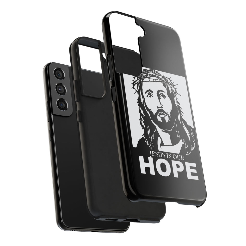 Jesus is Our Hope Christian Phone Cases for iPhones & Samsung Phones