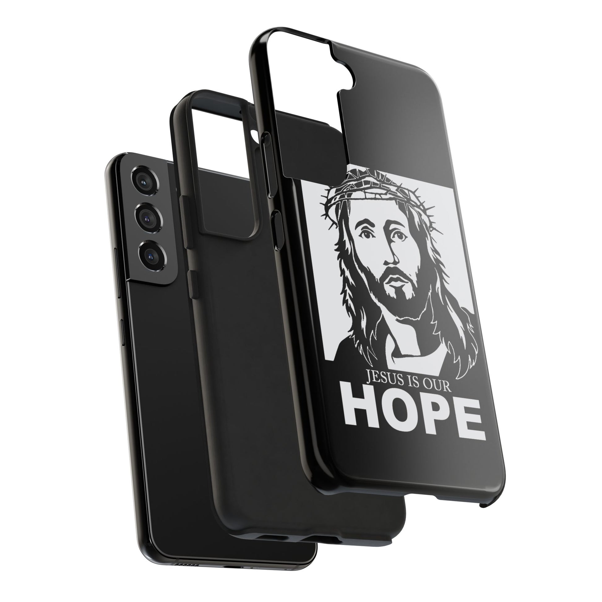 Jesus is Our Hope Christian Phone Cases for iPhones & Samsung Phones