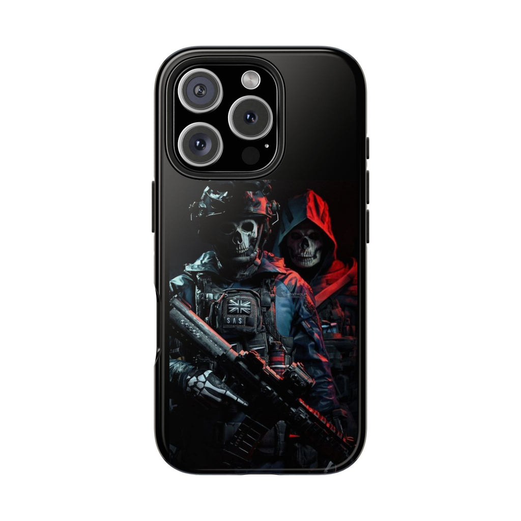 COD Ghost Gamer Phone Cases for Iphones & Samsung Phones