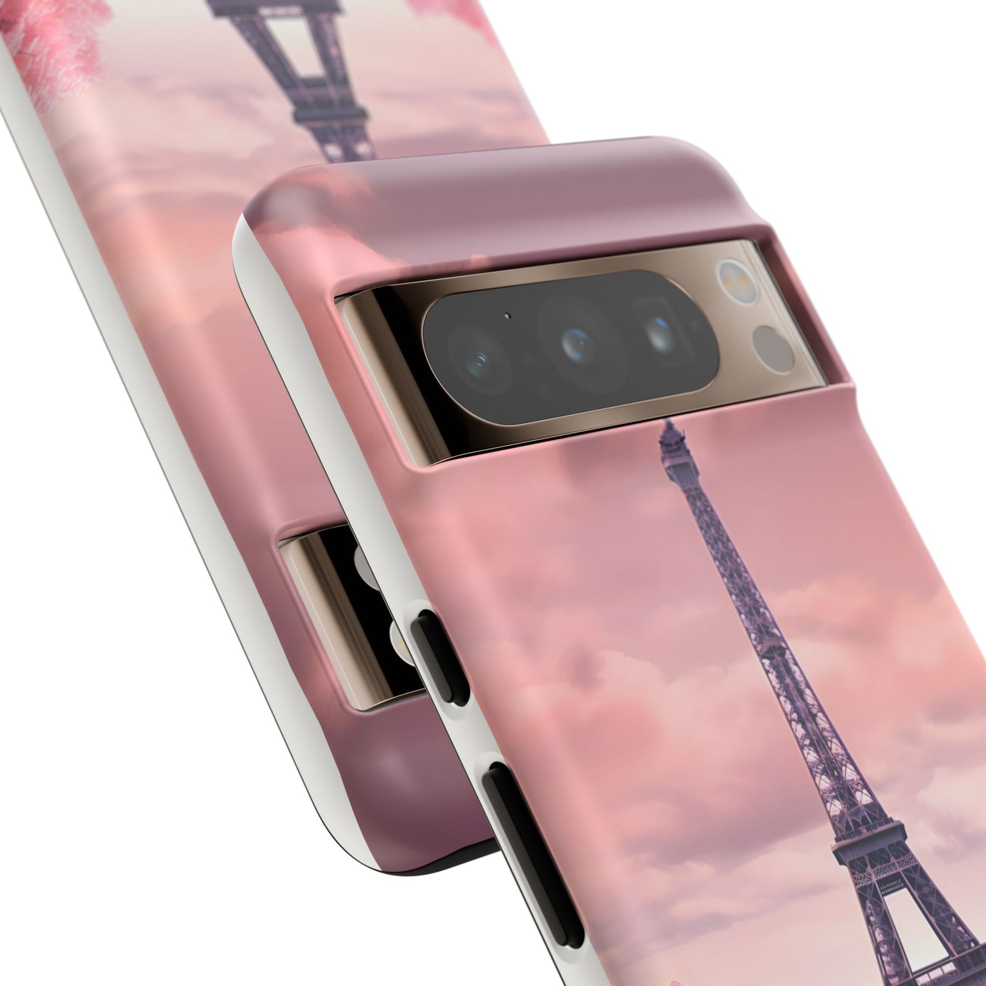 Eiffel Tower Paris Tough Cases for iPhones, Samsung, and Pixel