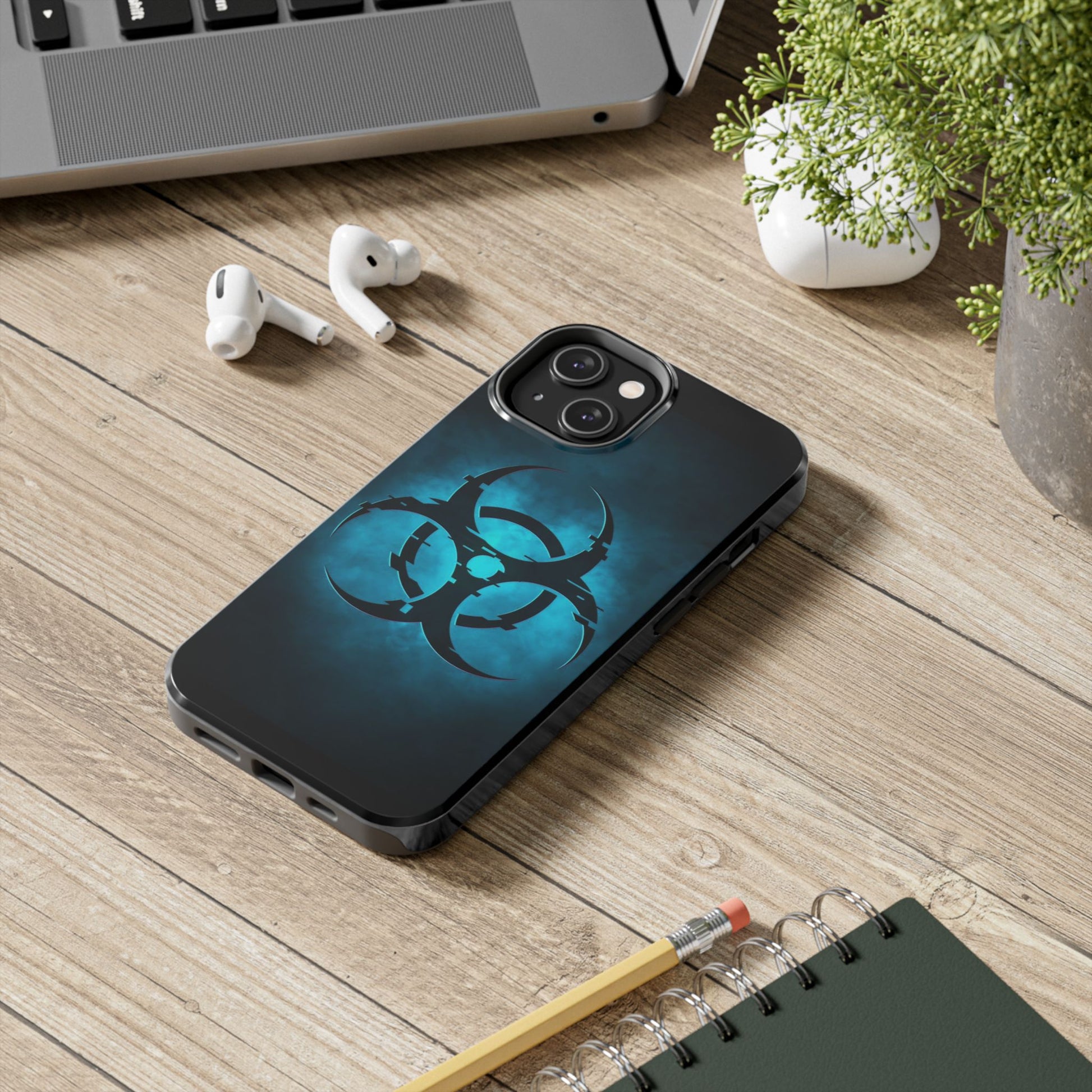 Biohazard Symbol Inspired Phone Cases for Iphones & Samsung Phones