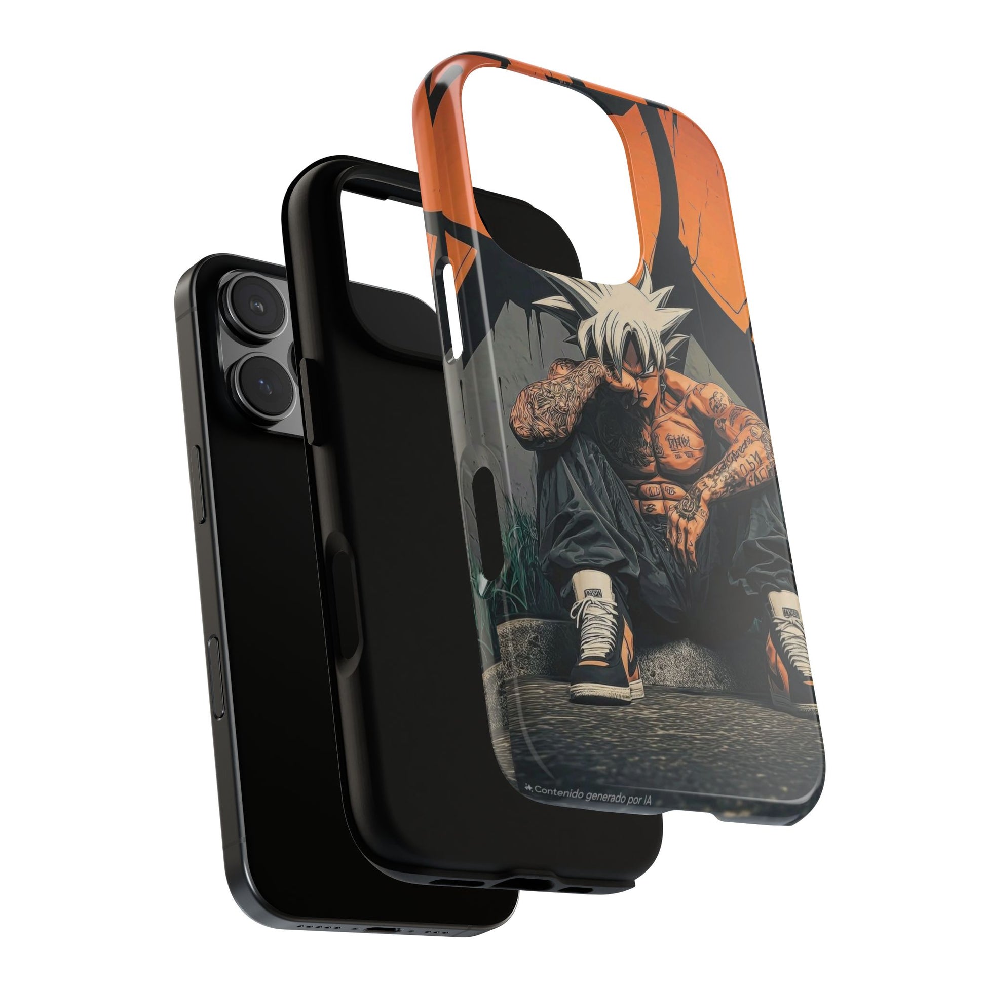 Anime DBZ Thug Tough Cases for iPhones, Samsung, and Pixel