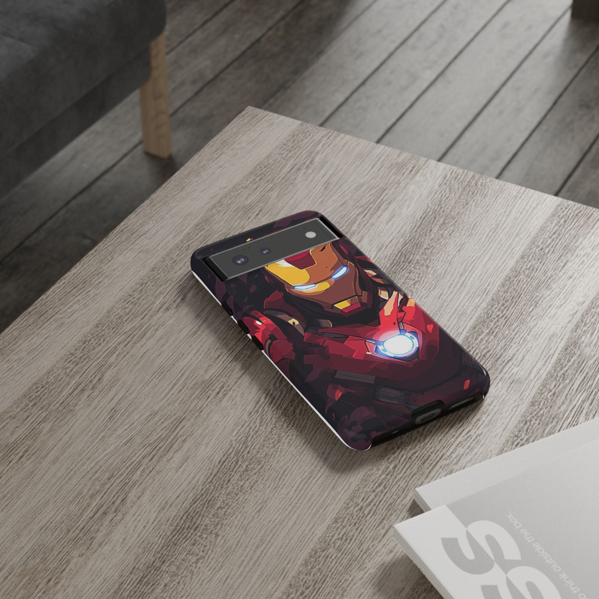 Invincible Iron Man Tough Cases for iPhones, Samsung, and Pixel