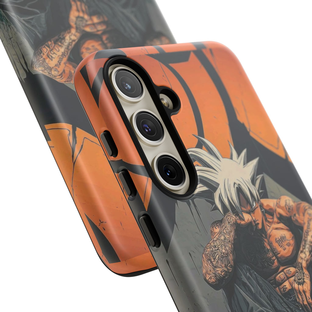 Anime DBZ Thug Tough Cases for iPhones, Samsung, and Pixel