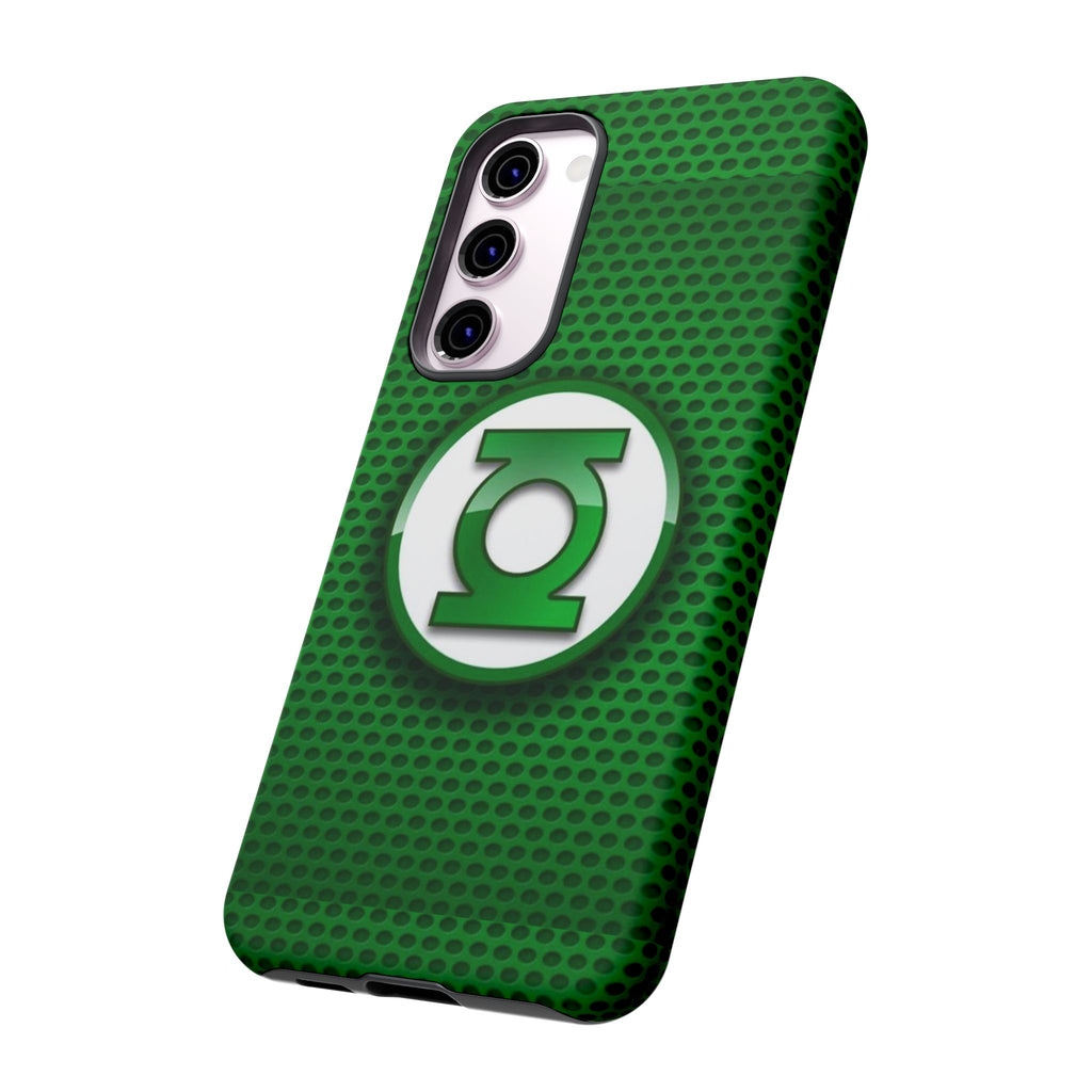Green Lantern Logo Phone Case, Tough Cases, DC Case for iPhones, Samsung, and Pixel
