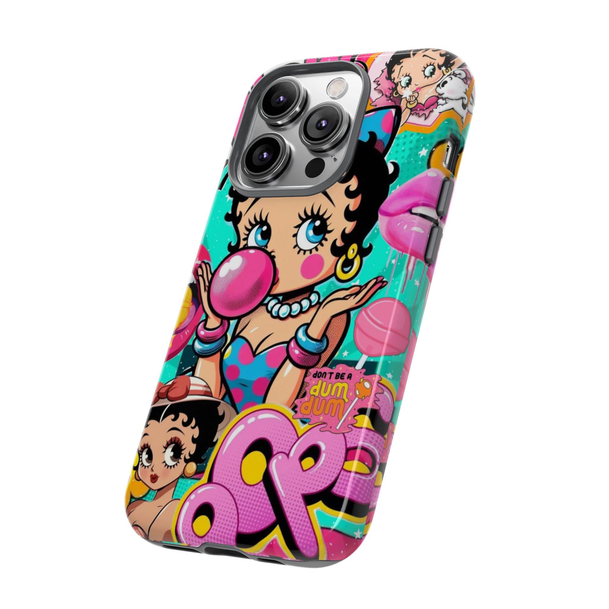 Betty Boop Comic Strip Phone Case for iPhone, Samsung Galaxy, & Pixel Phones