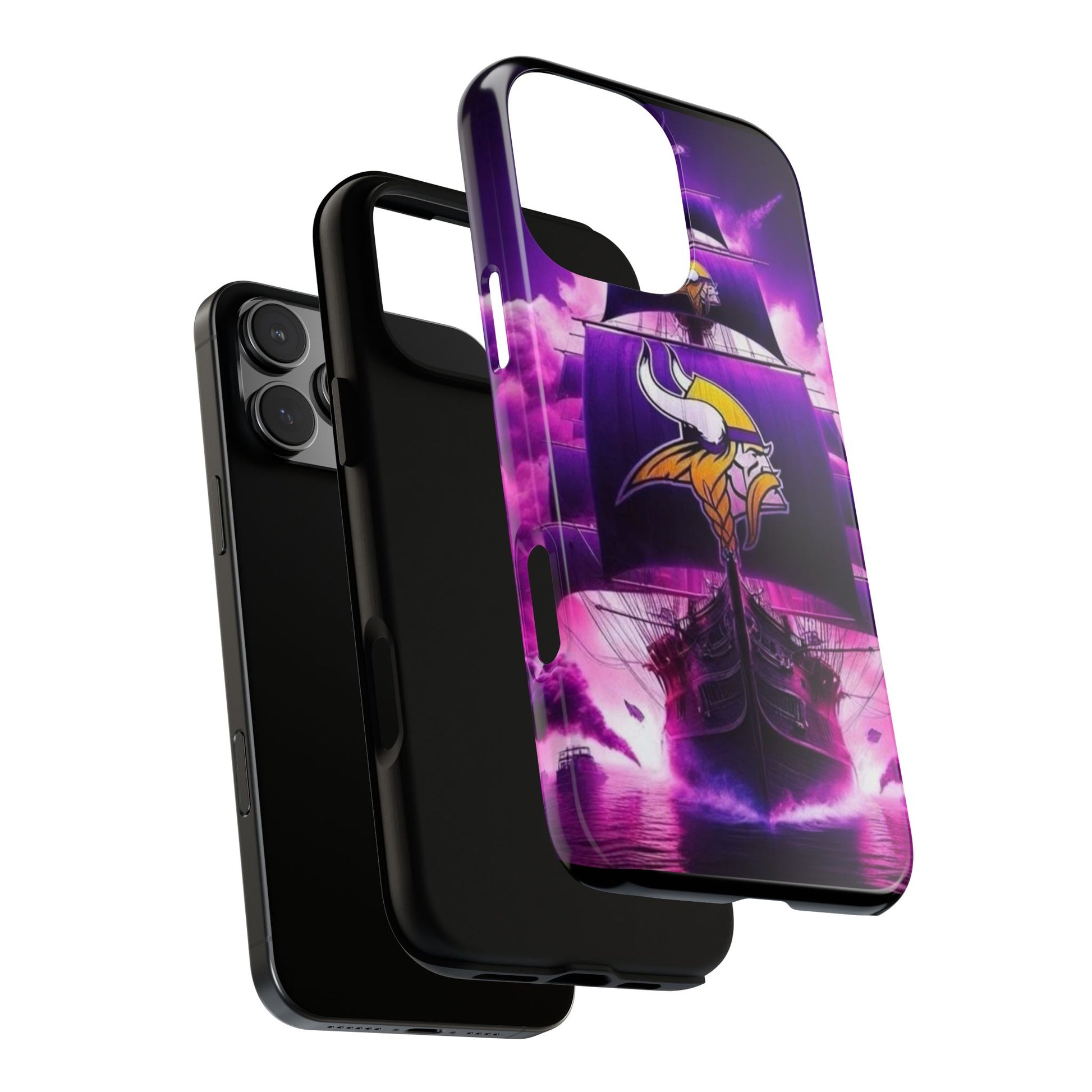 Minnesota Vikings Ship Football Phone Case, Tough Cases for iPhones, Samsung, and Pixel