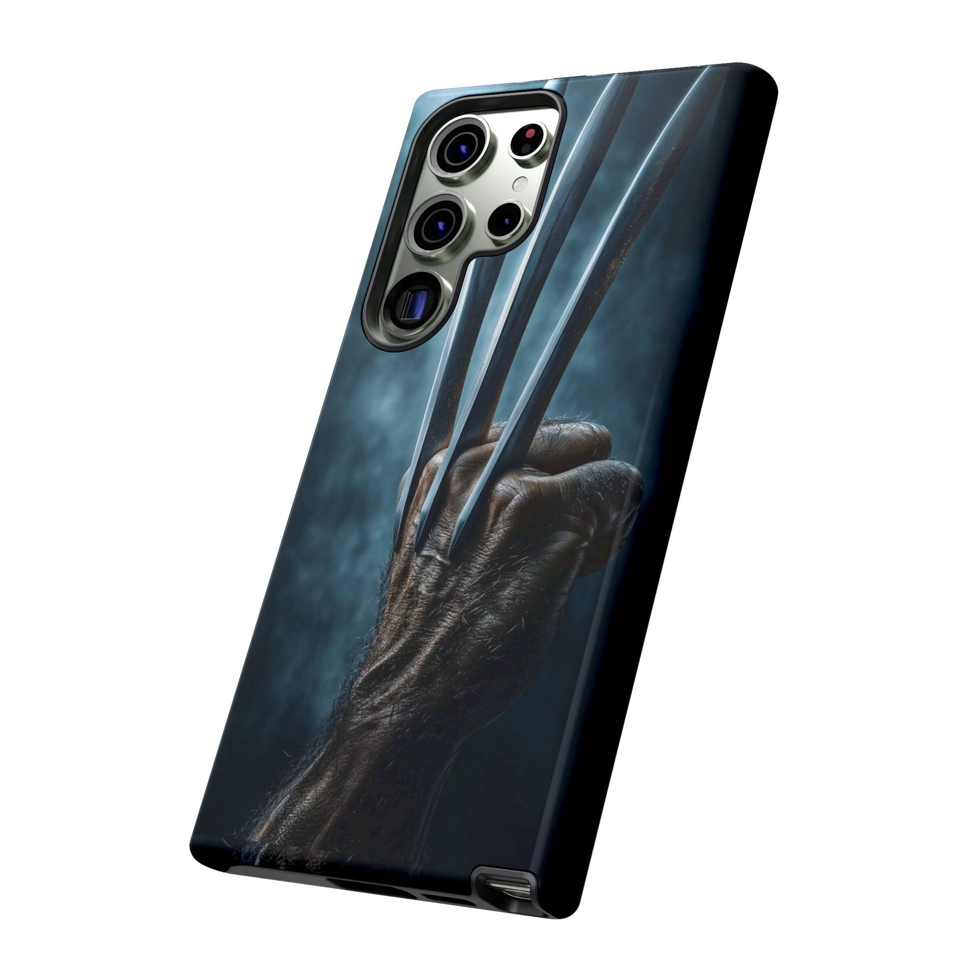 Logan's Claws Wolverine Tough Cases for iPhones, Samsung, and Pixel