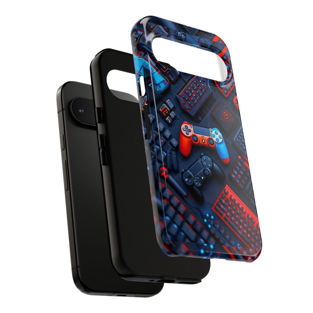 Gamer Themed Controllers Tough Cases for iPhones, Samsung, and Pixel