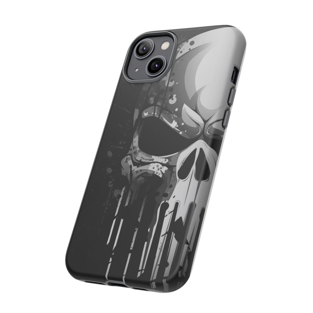 Punisher Skull Tough Cases for iPhones, Samsung, and Pixel