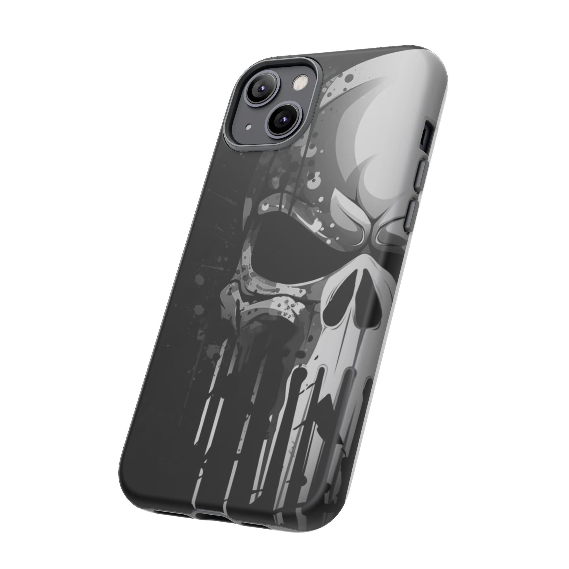 Punisher Skull Tough Cases for iPhones, Samsung, and Pixel