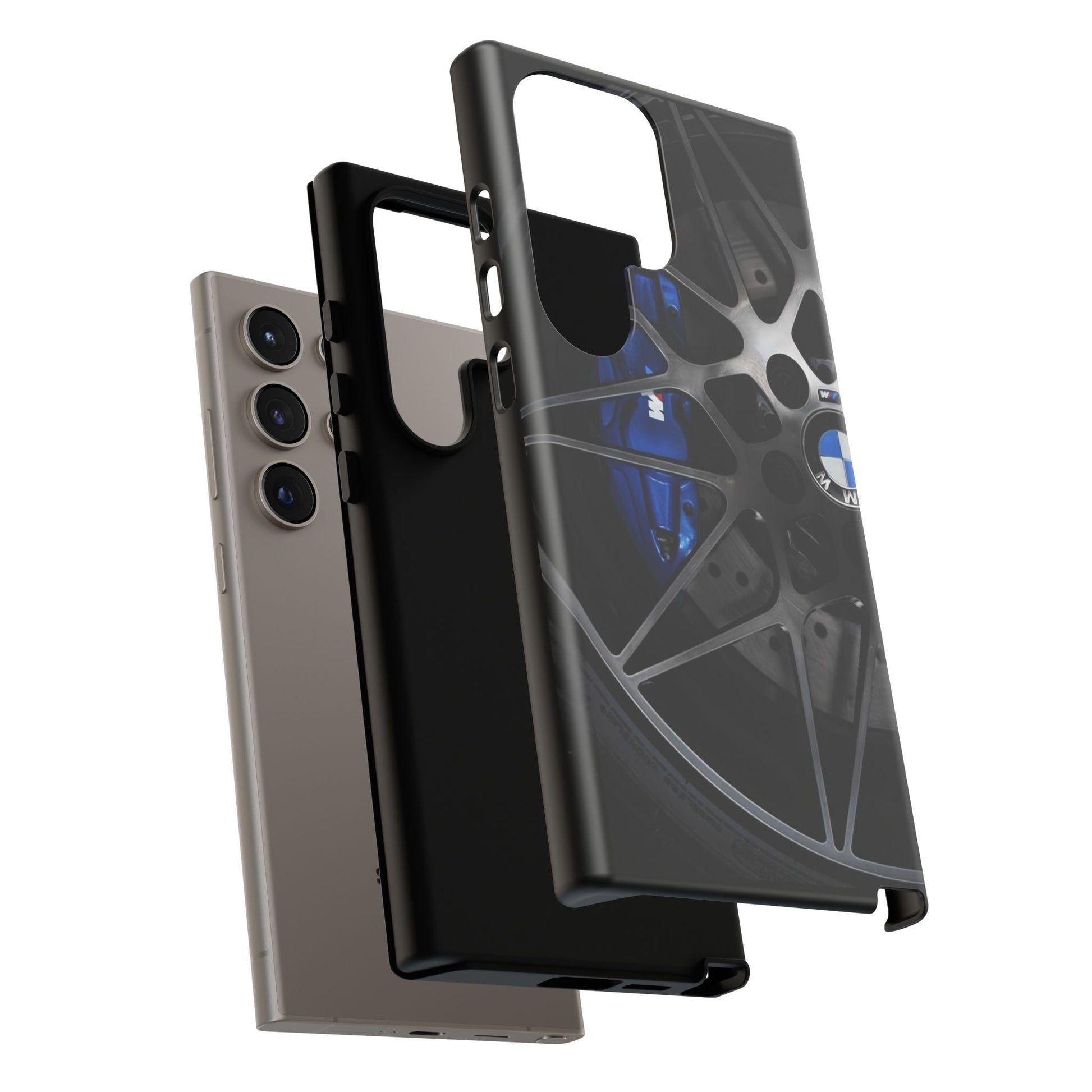 BMW M3 Racing Wheels Tough Cases for iPhones, Samsung, and Pixel