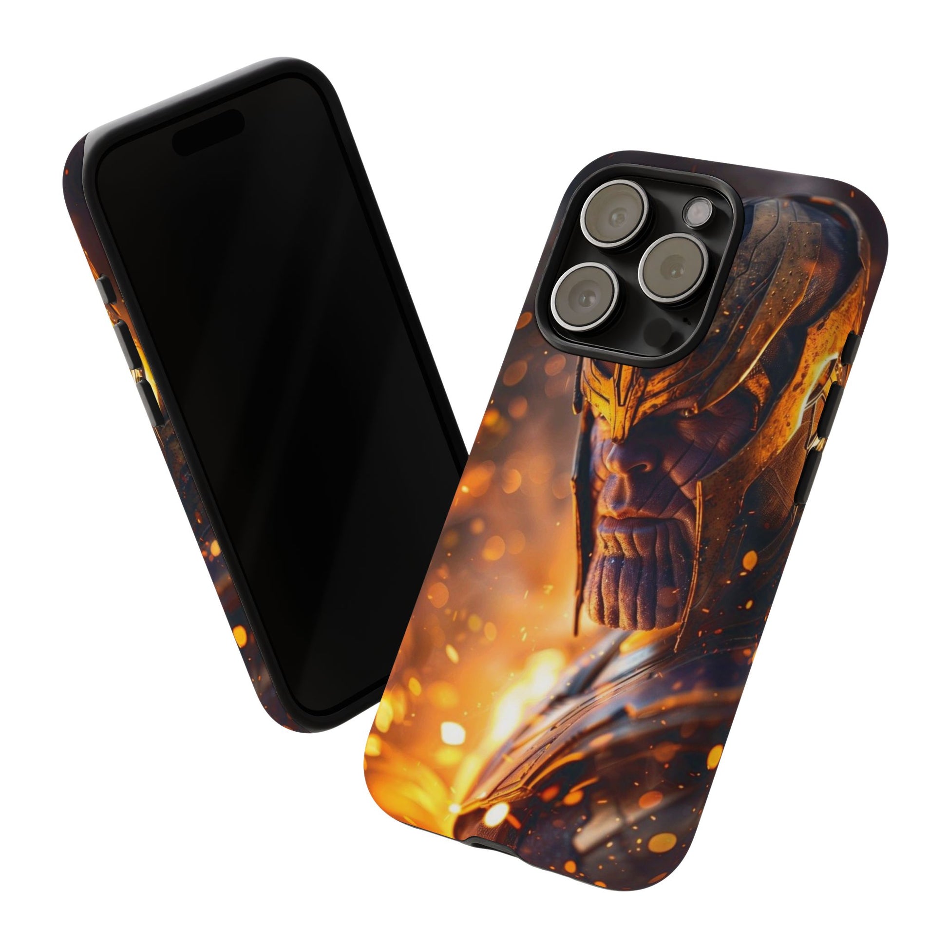 Marvel Villain Thanos Tough Cases for iPhones, Samsung, and Pixel