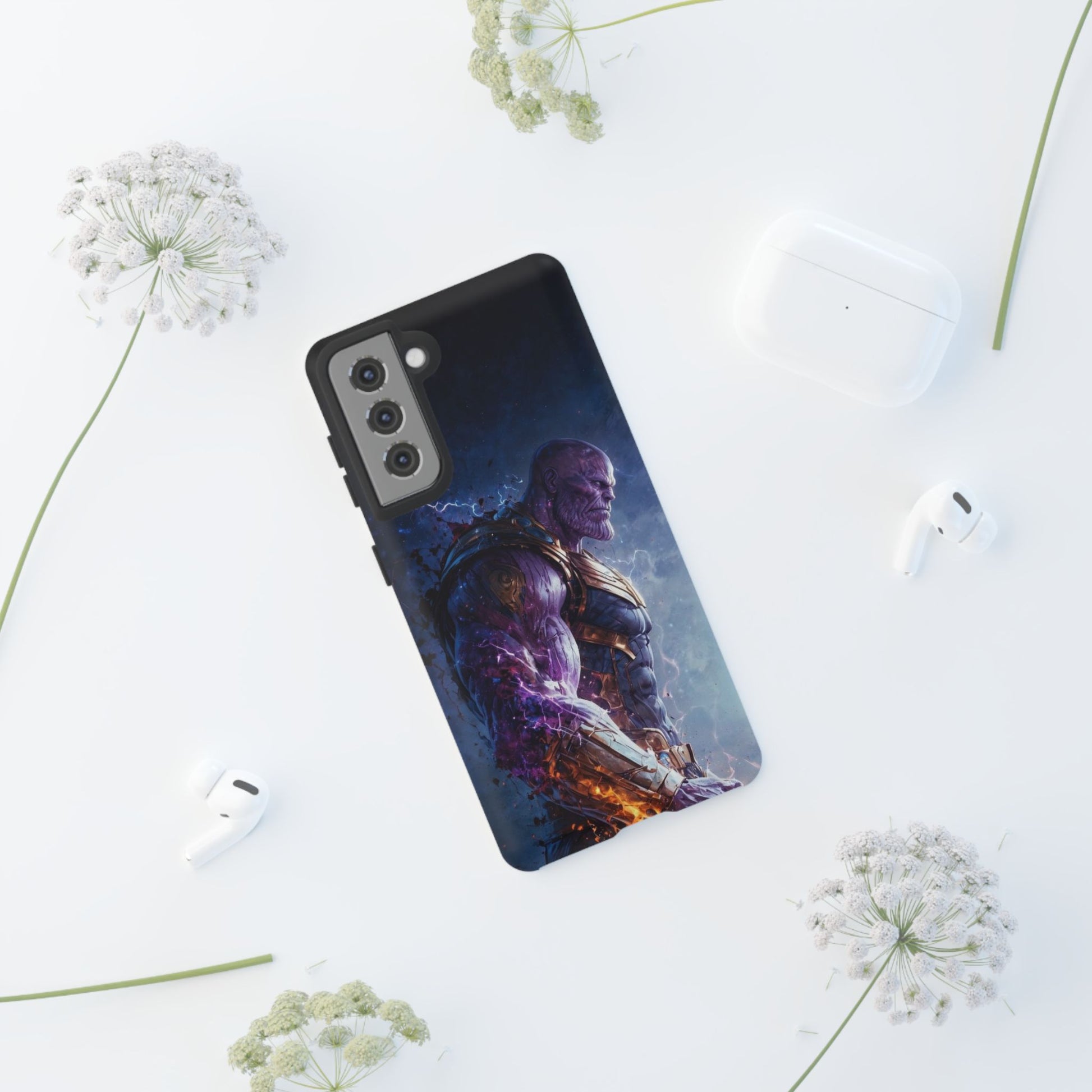 Marvel's Thanos Tough Cases for iPhones, Samsung, and Pixel