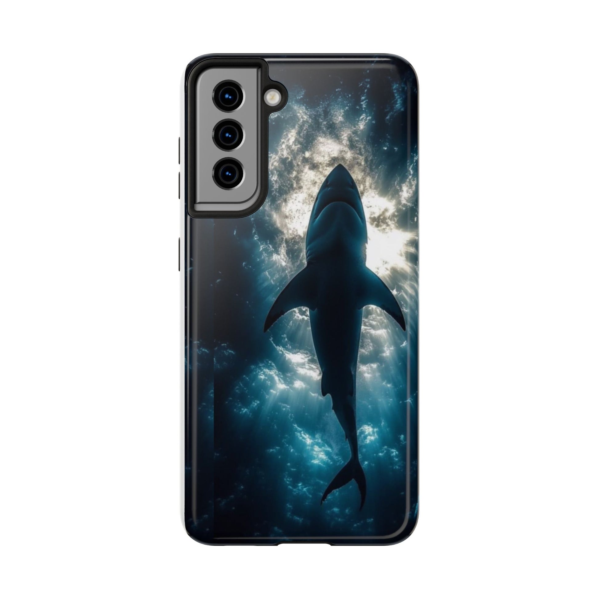 Great White Shark Themed Tough Phone Cases for Iphones & Samsung Phones