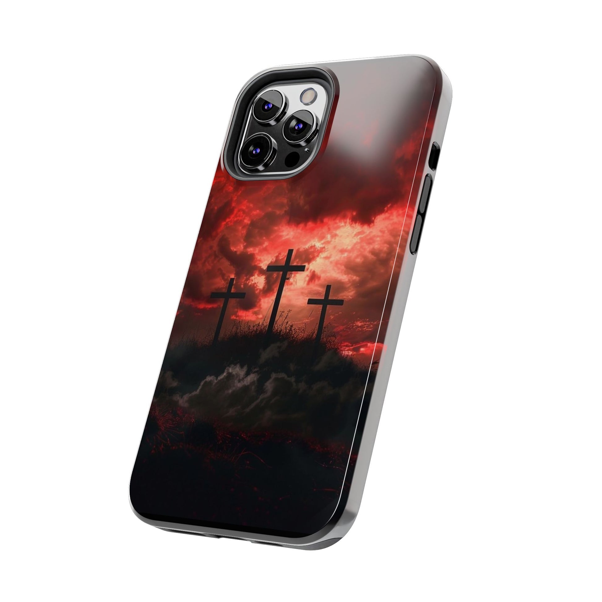 Crosses at Golgotha Christian Cases for iPhones & Samsung Phones