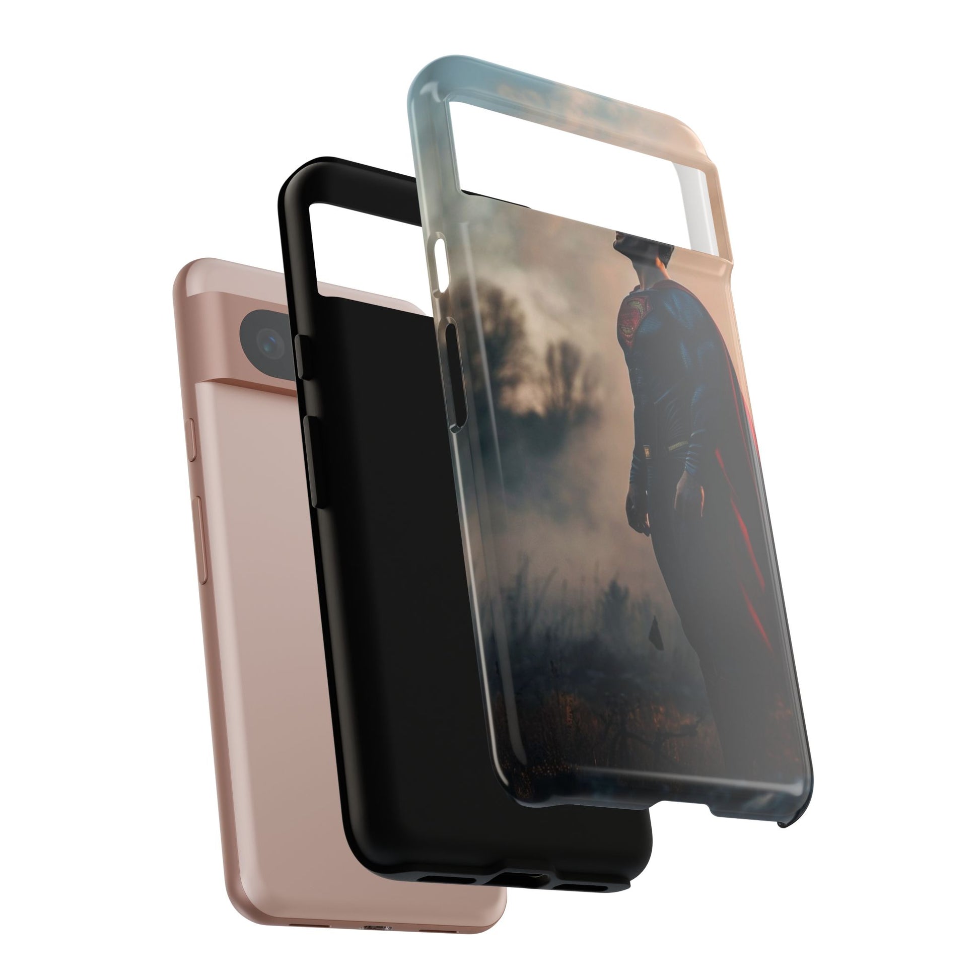 Henry Cavil Superman Tough Cases for iPhones, Samsung, and Pixel