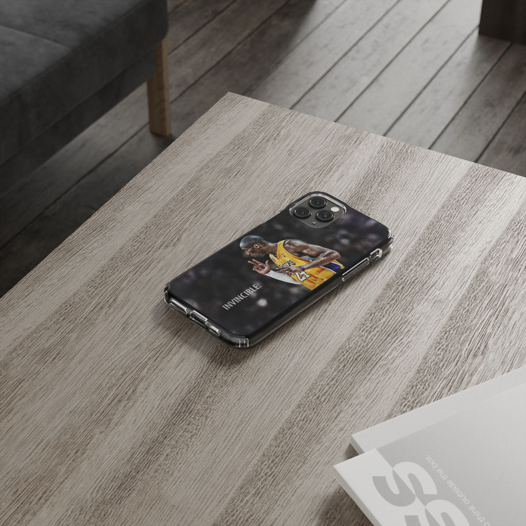 Invincible Kobe basketball inspired Protective Iphone and Samsung case