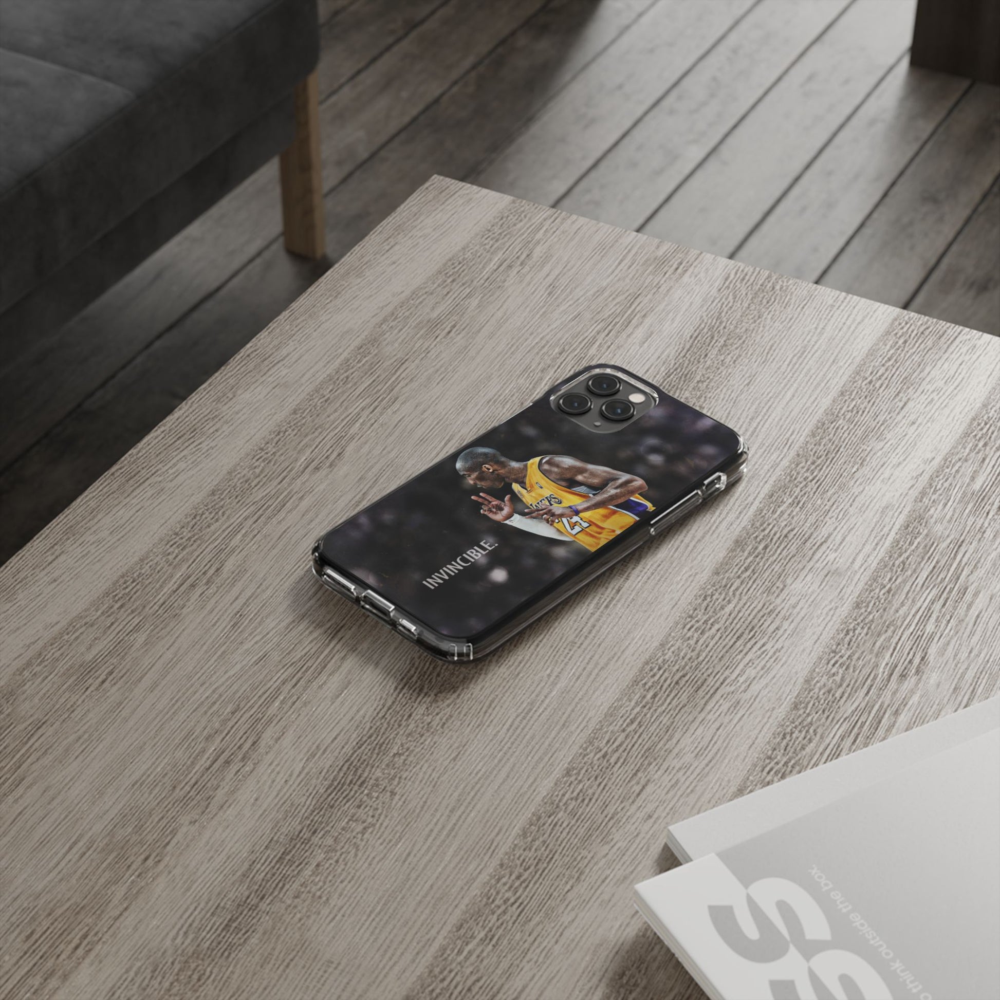 Invincible Kobe basketball inspired Protective Iphone and Samsung case