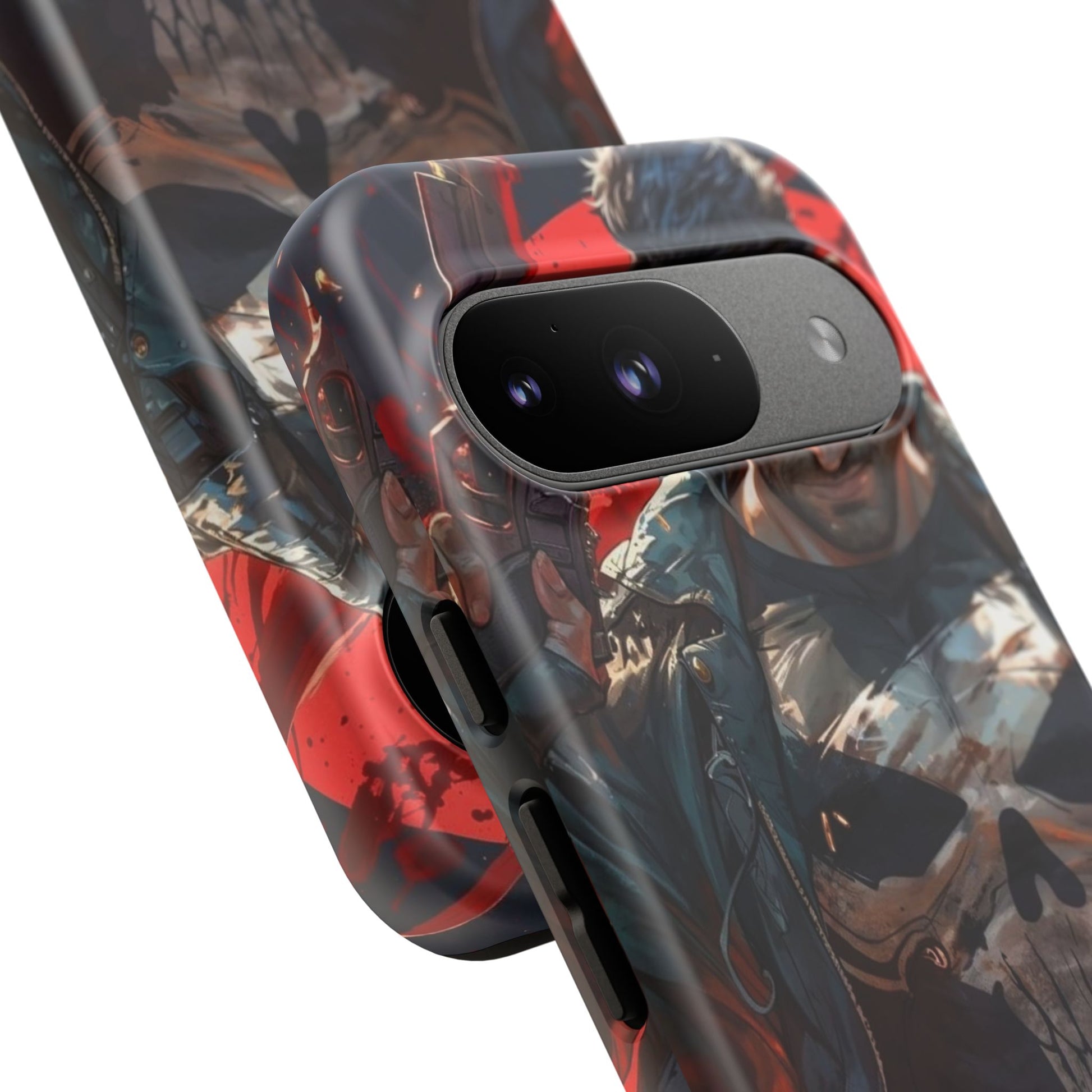 Punisher Tough Cases for iPhones, Samsung, and Pixel