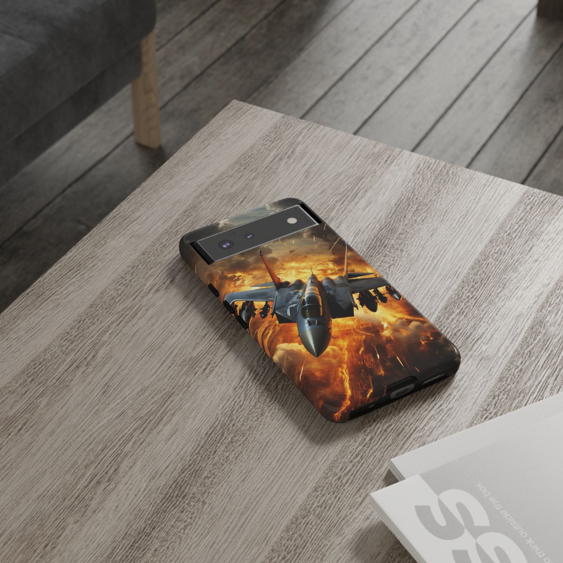 F-15 Fighter Jet Tough Cases for iPhones, Samsung, and Pixel