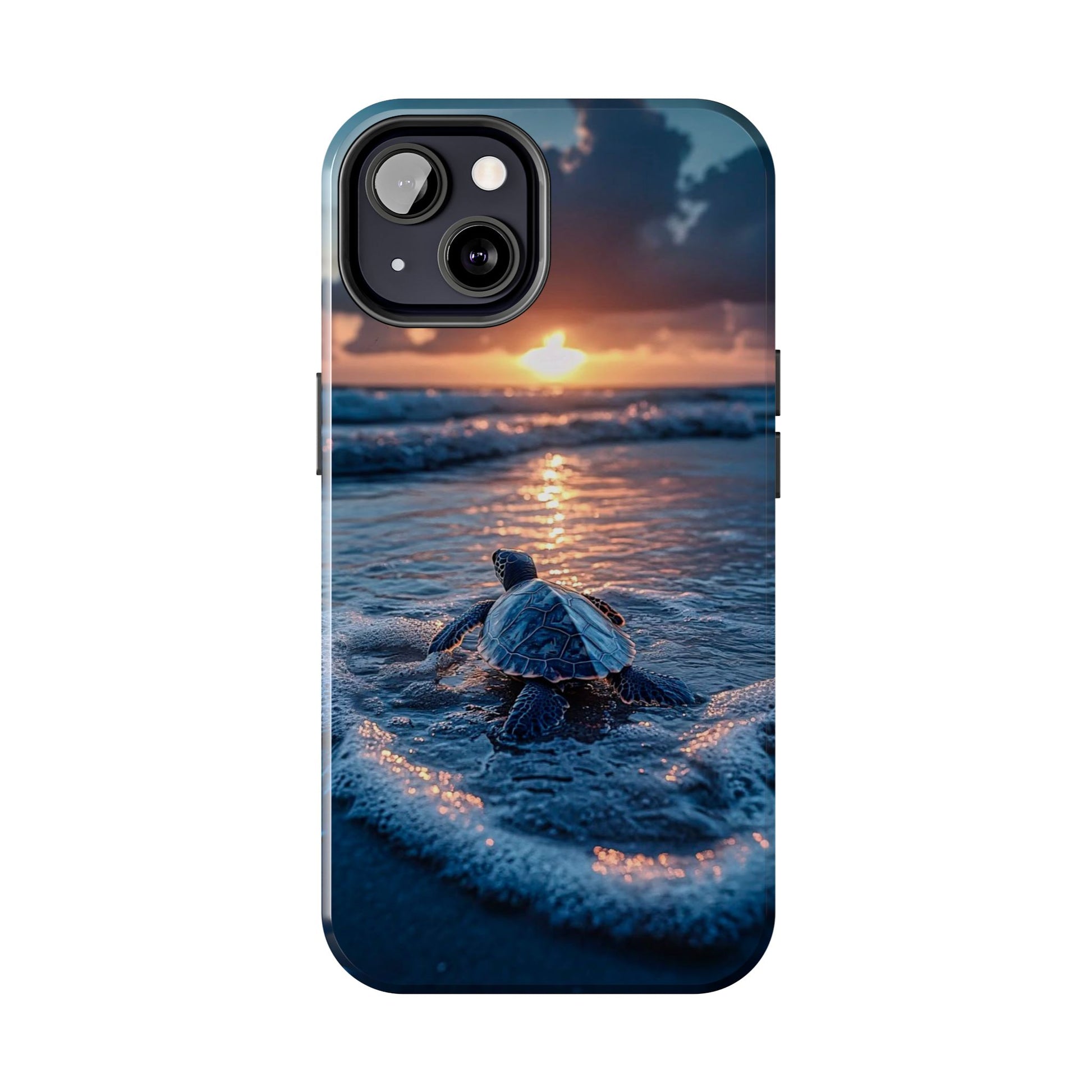 Beautiful Sea Turtle Themed Tough Phone Cases for Iphones & Samsung Phones
