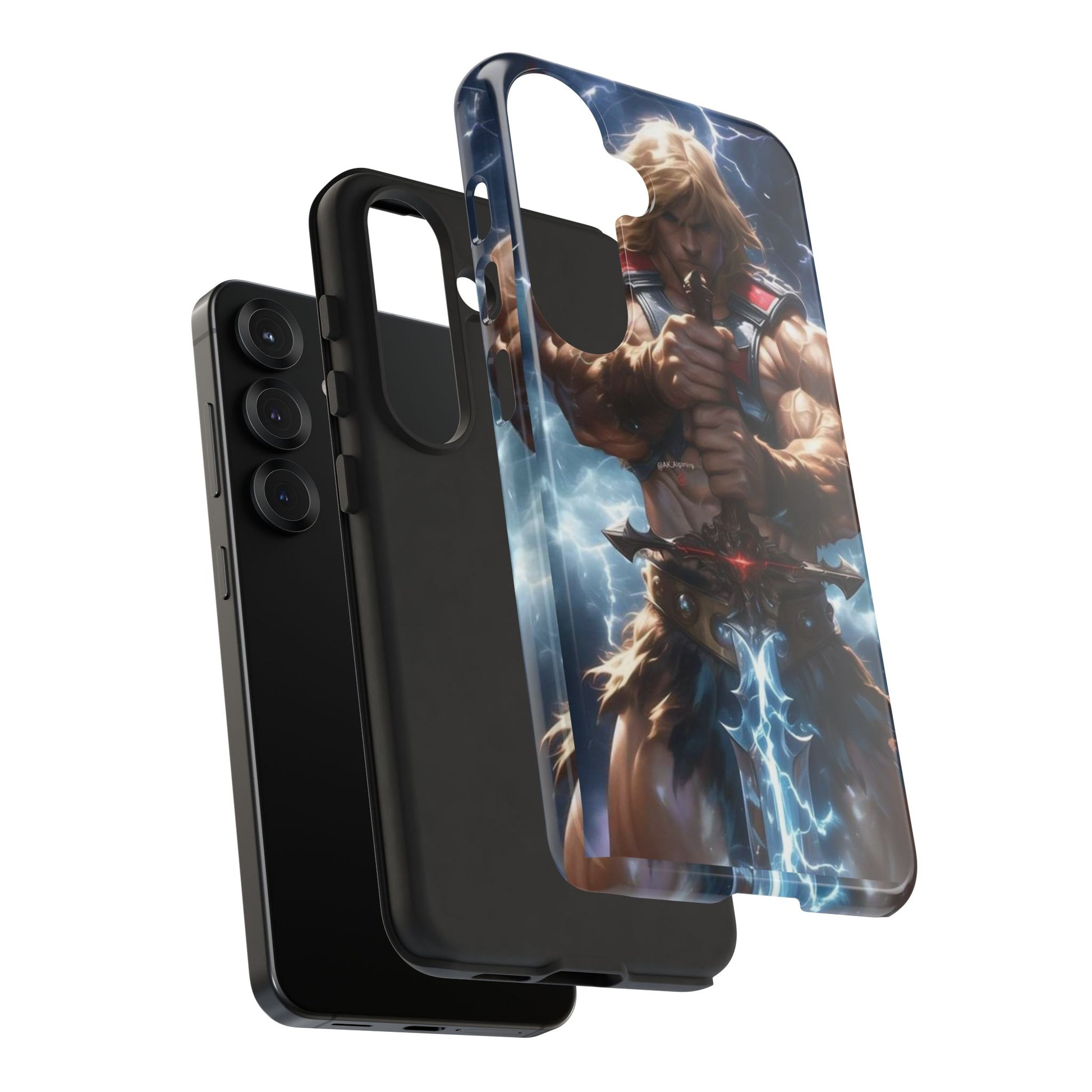 He-Man Masters of the Universe Tough Cases for iPhones, Samsung, and Pixel