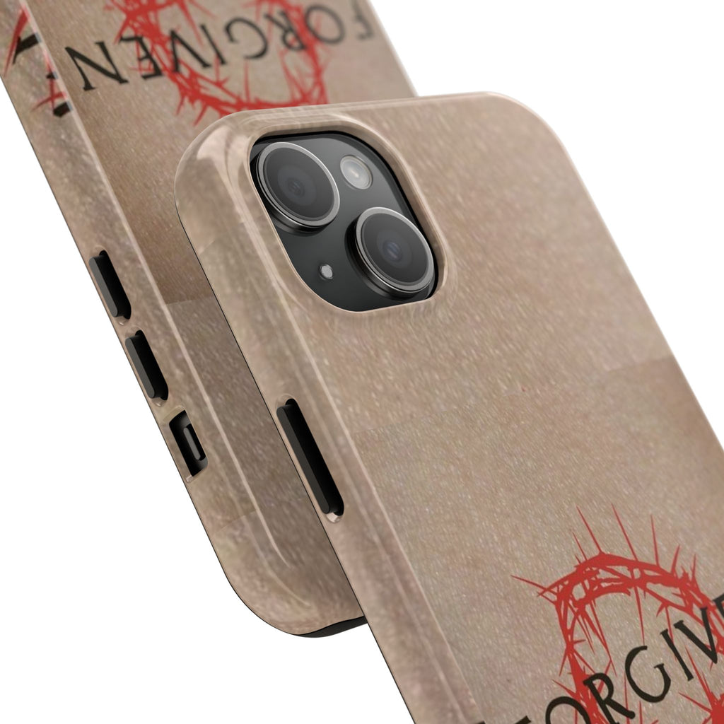 Christian Themed Forgiven Phone Cases for Iphones & Samsung Phones