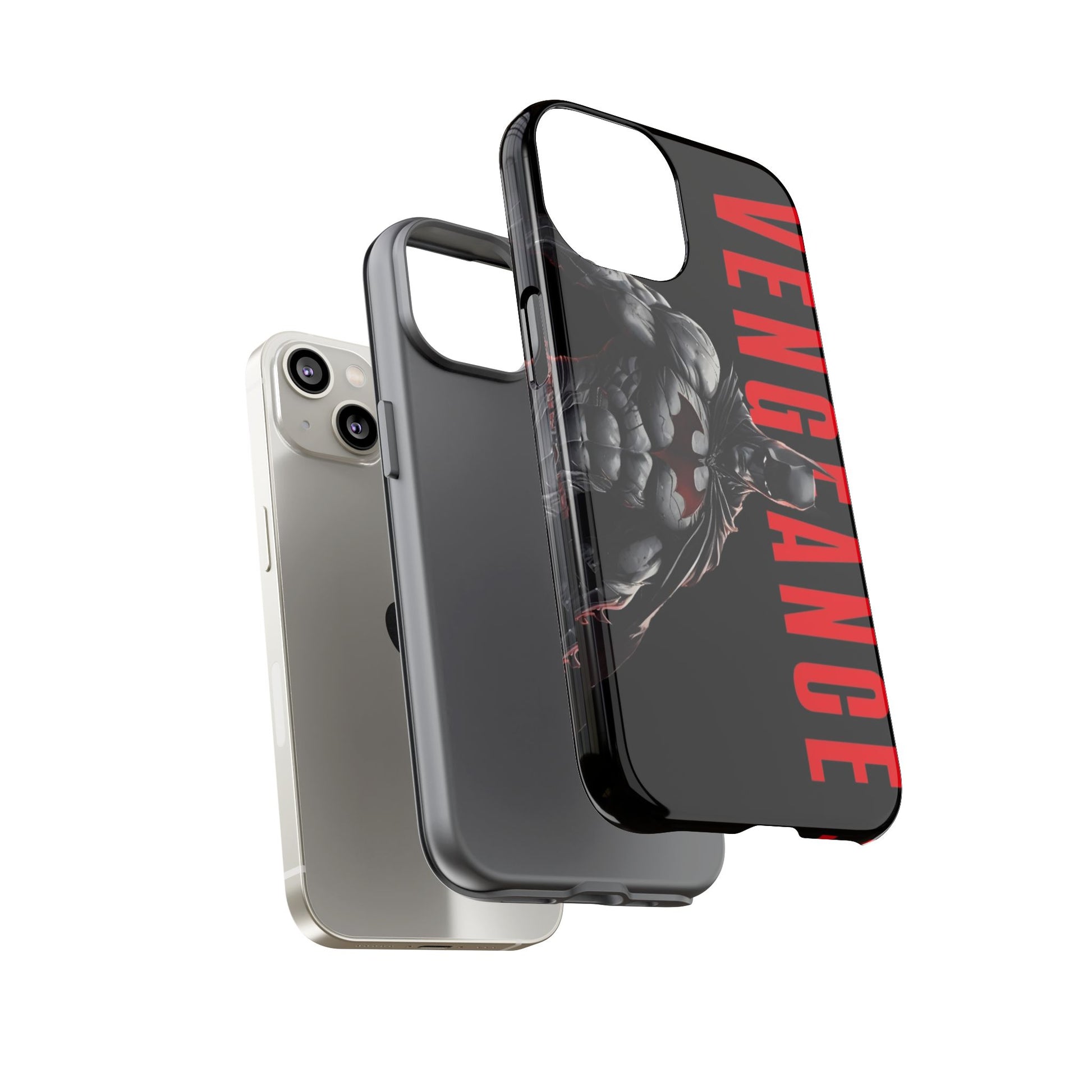 DC Comics Batman Vengence Tough Cases for iPhones, Samsung, and Pixel