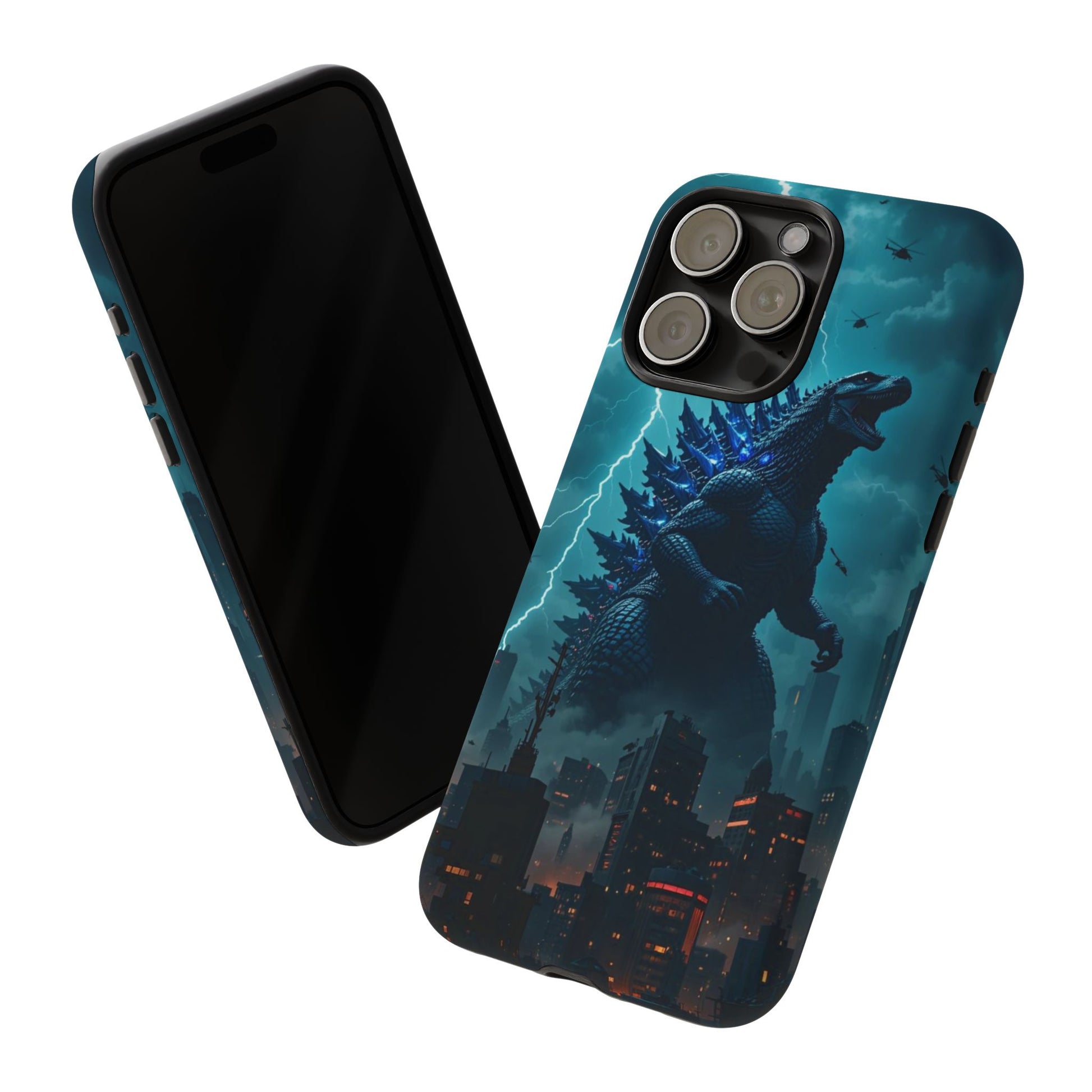 Godzilla Phone Case, Tough Cases for iPhones, Samsung, and Pixel