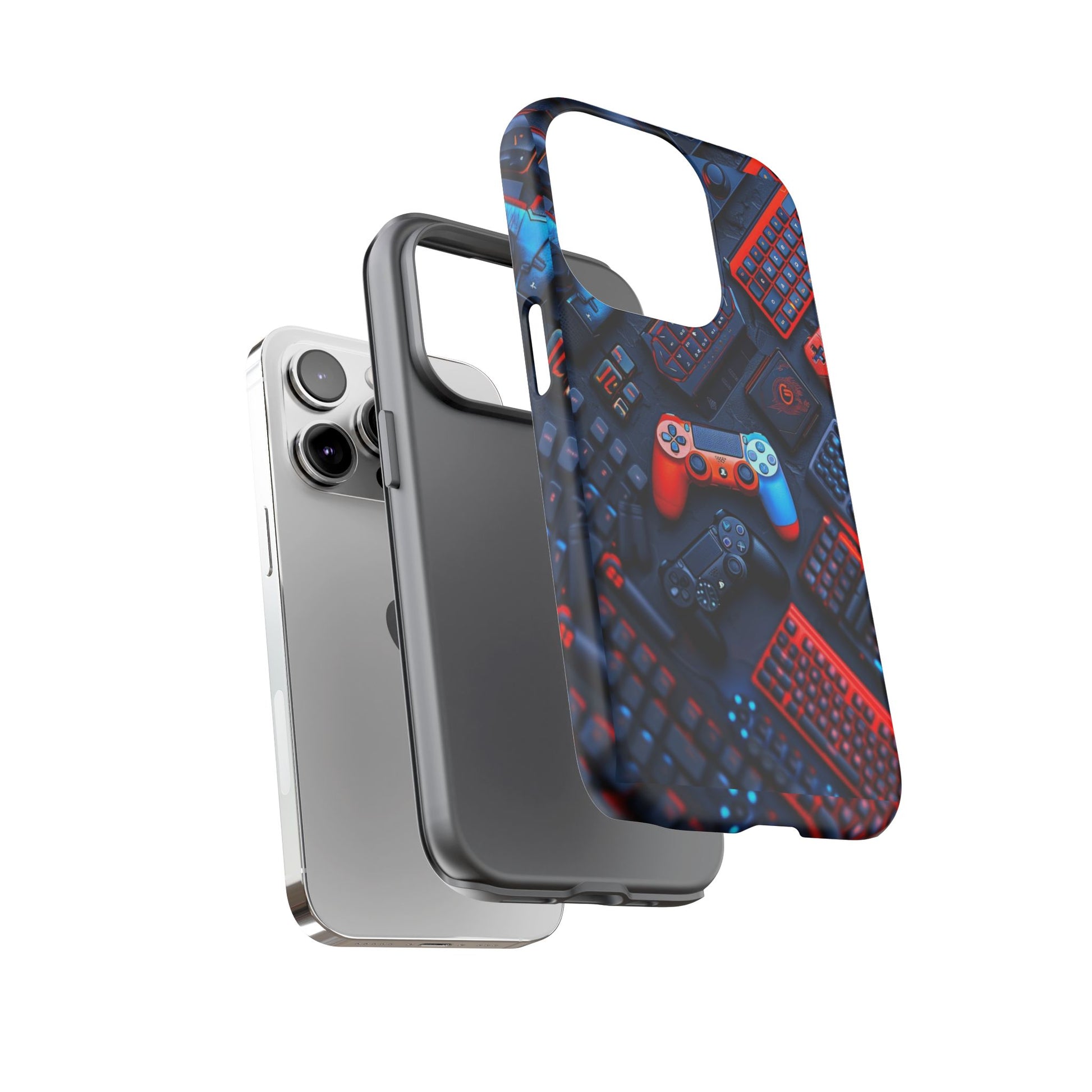 Gamer Themed Controllers Tough Cases for iPhones, Samsung, and Pixel