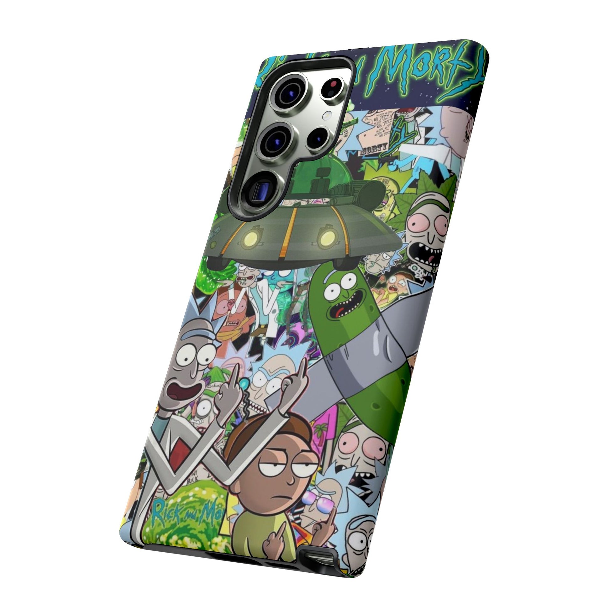 Rick and Morty Phone Case, Tough Cases for iPhones, Samsung, and Pixel