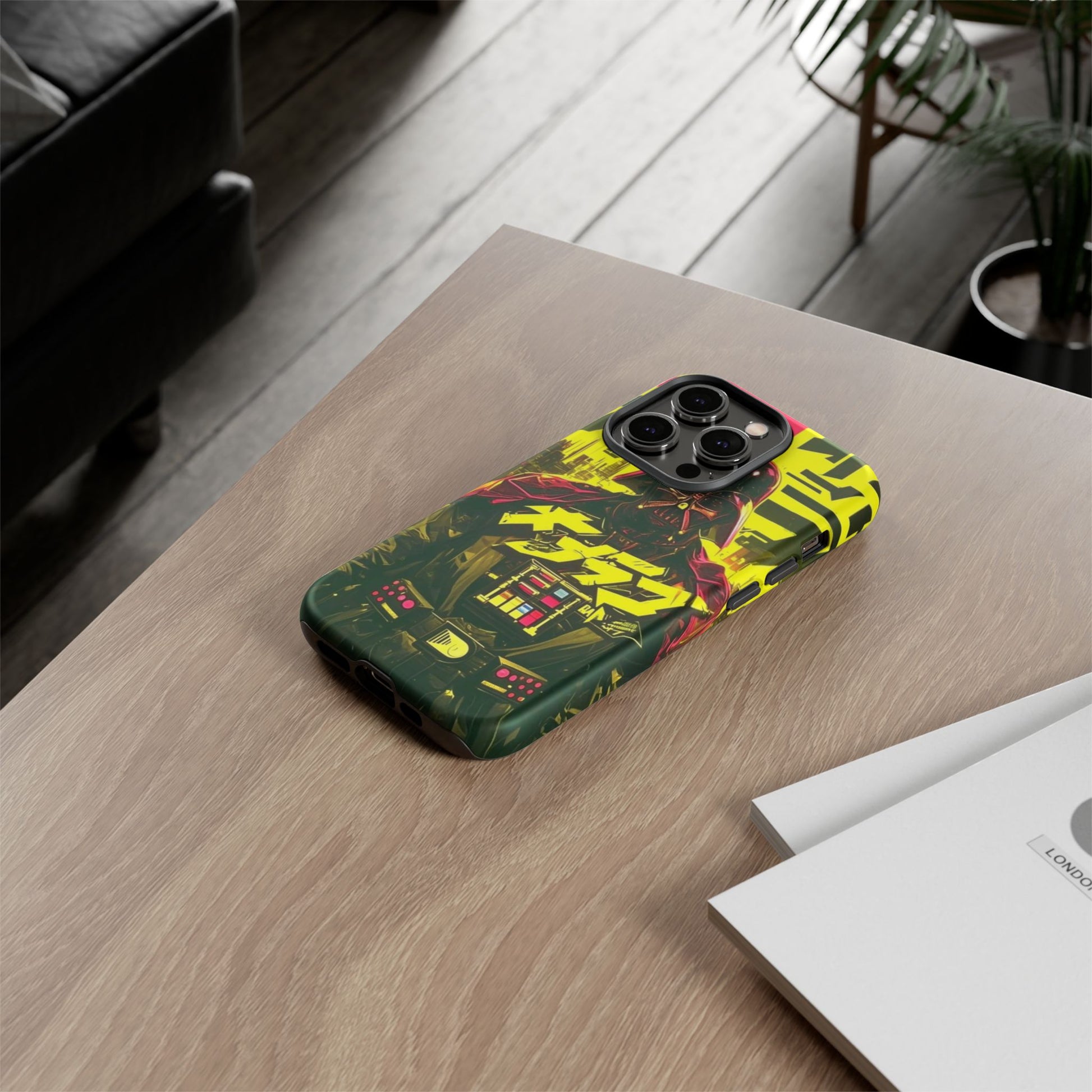 Cyberpunk X Vader Tough Cases for iPhones, Samsung, and Pixel