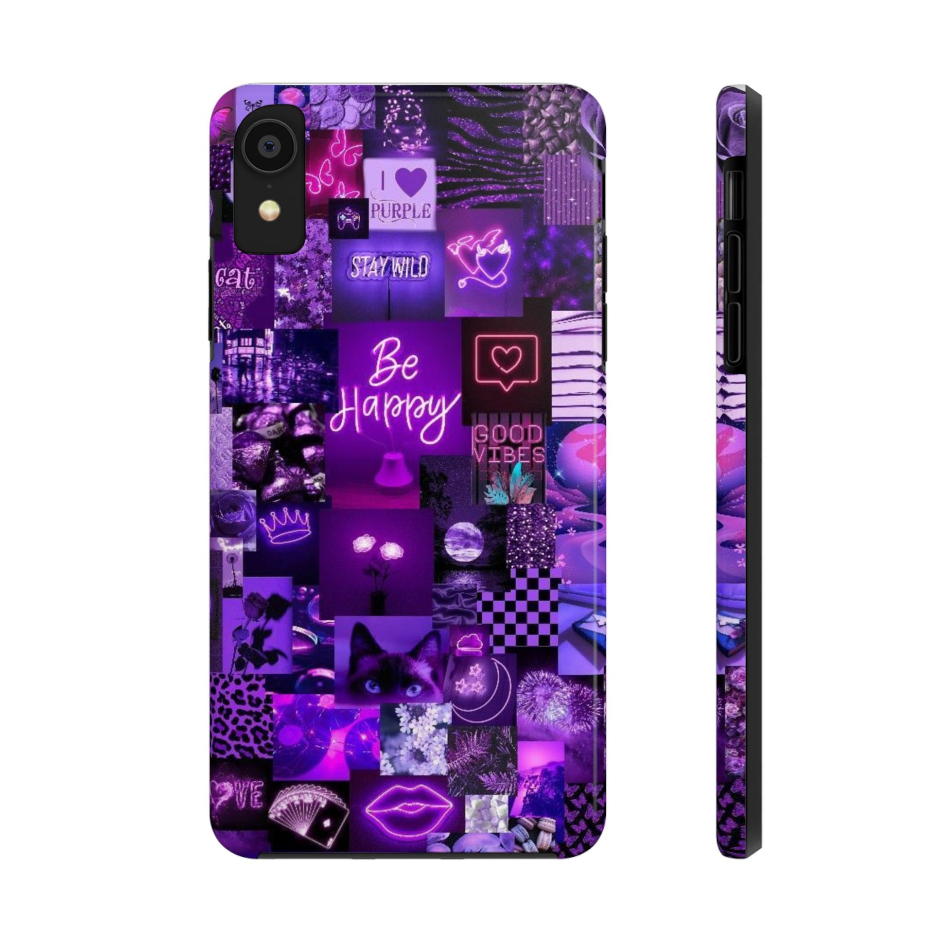 Be Happy Themed Tough Phone Cases for Iphones & Samsung Phones