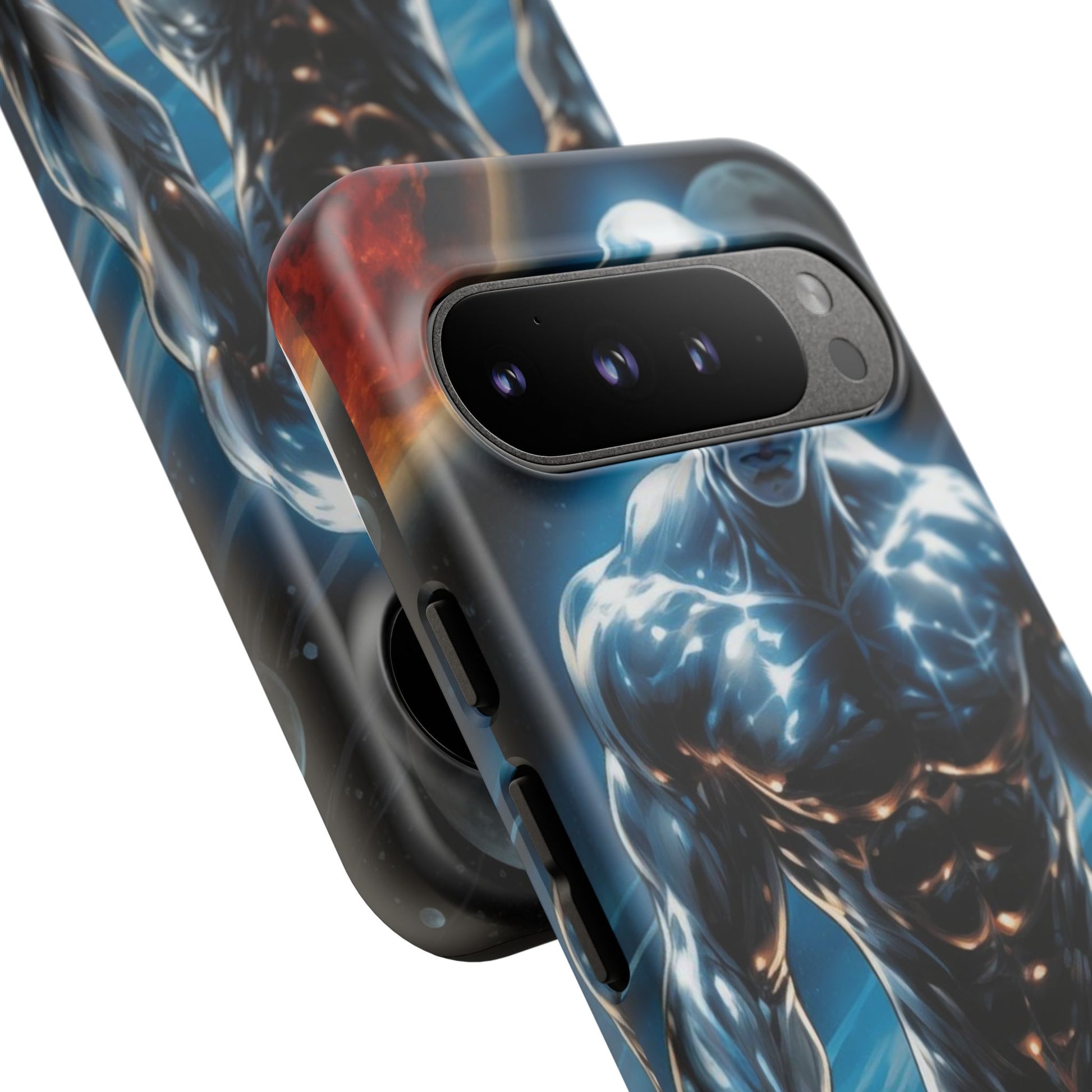 The Silver Surfer Comic Art Phone Case, Tough Cases for iPhones, Samsung, and Pixel