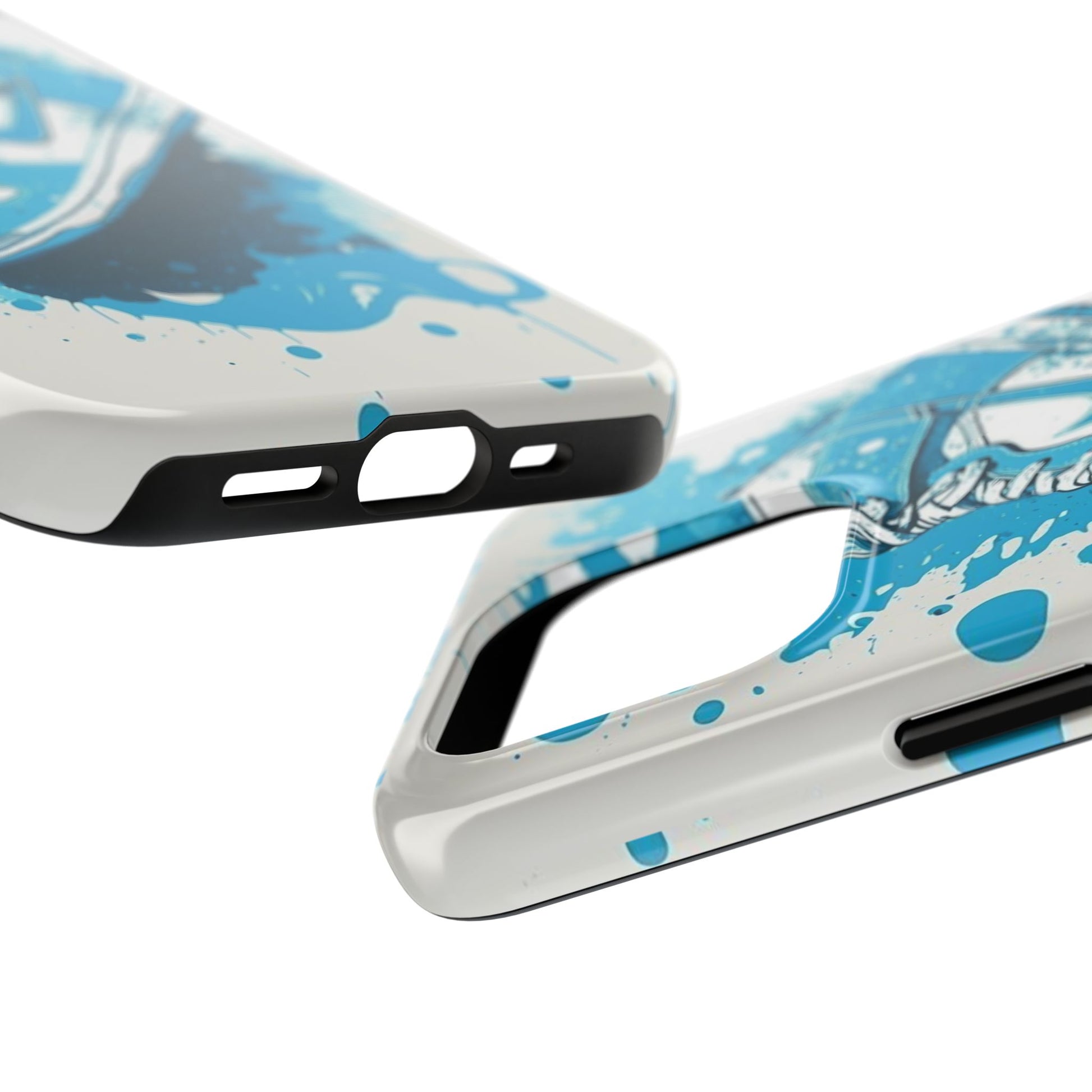 Baby Blue Jordan's Theme Phone Cases for Iphones & Samsung Phones