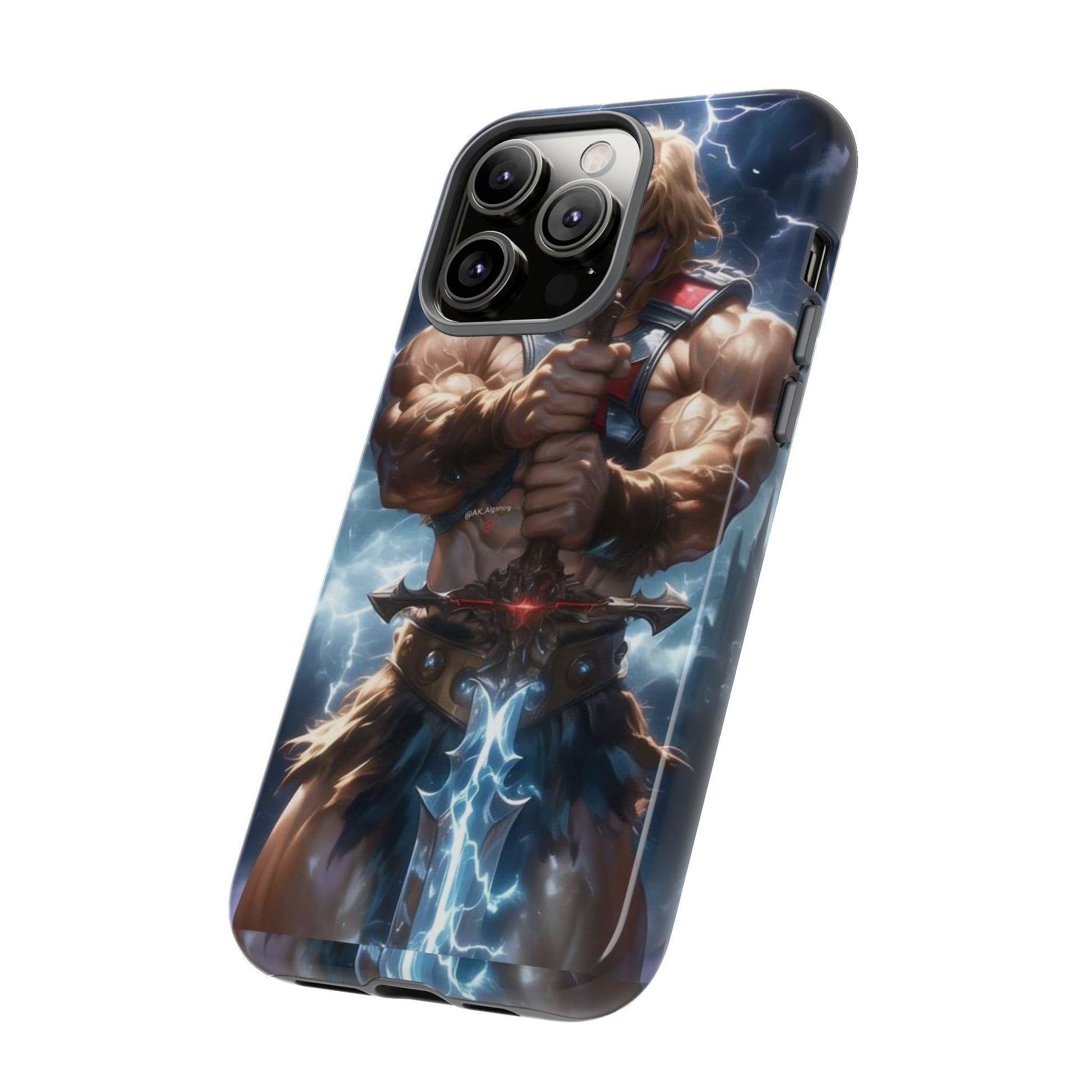 He-Man Masters of the Universe Tough Cases for iPhones, Samsung, and Pixel
