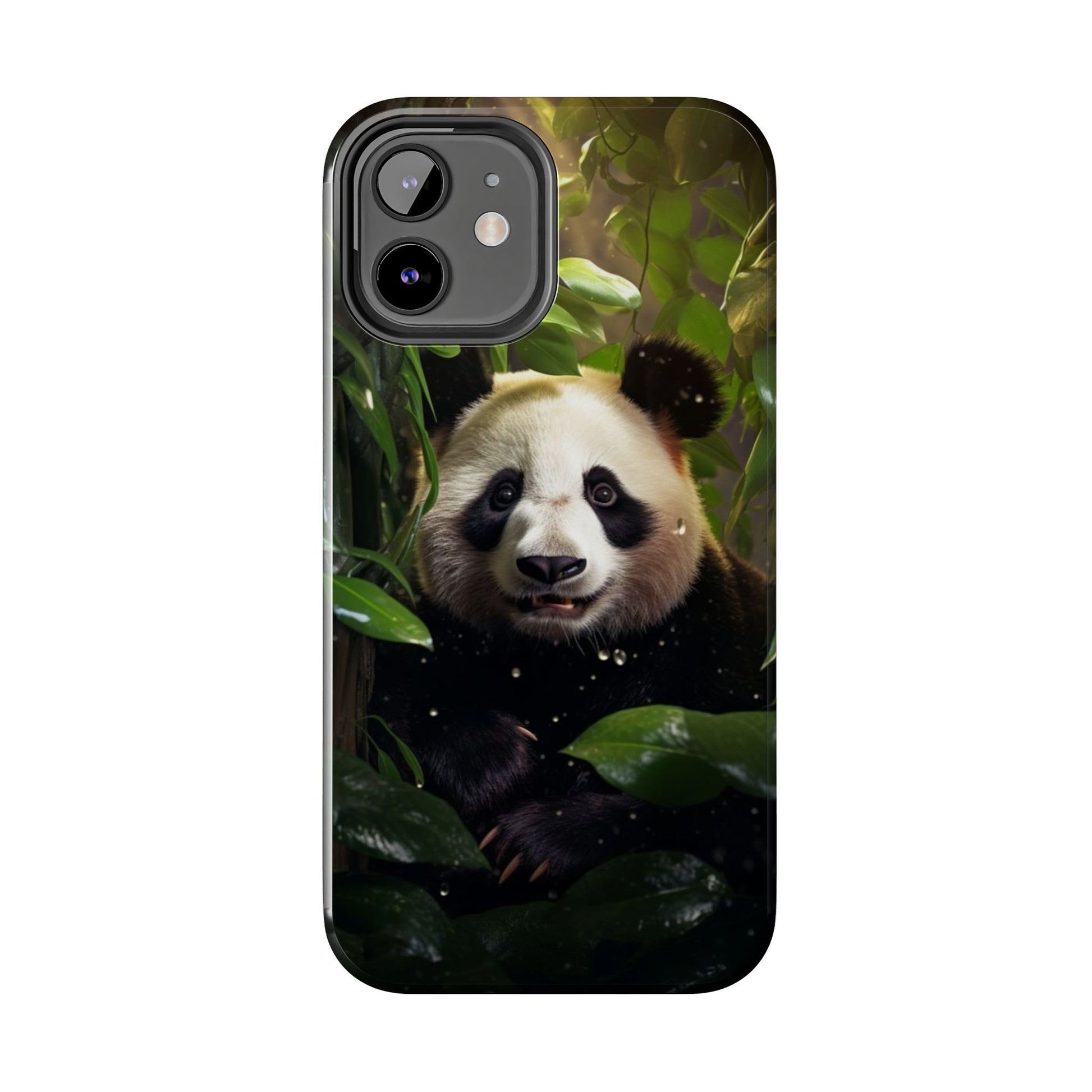 Smiling Panda Theme Phone Cases for iPhones & Samsung Phones