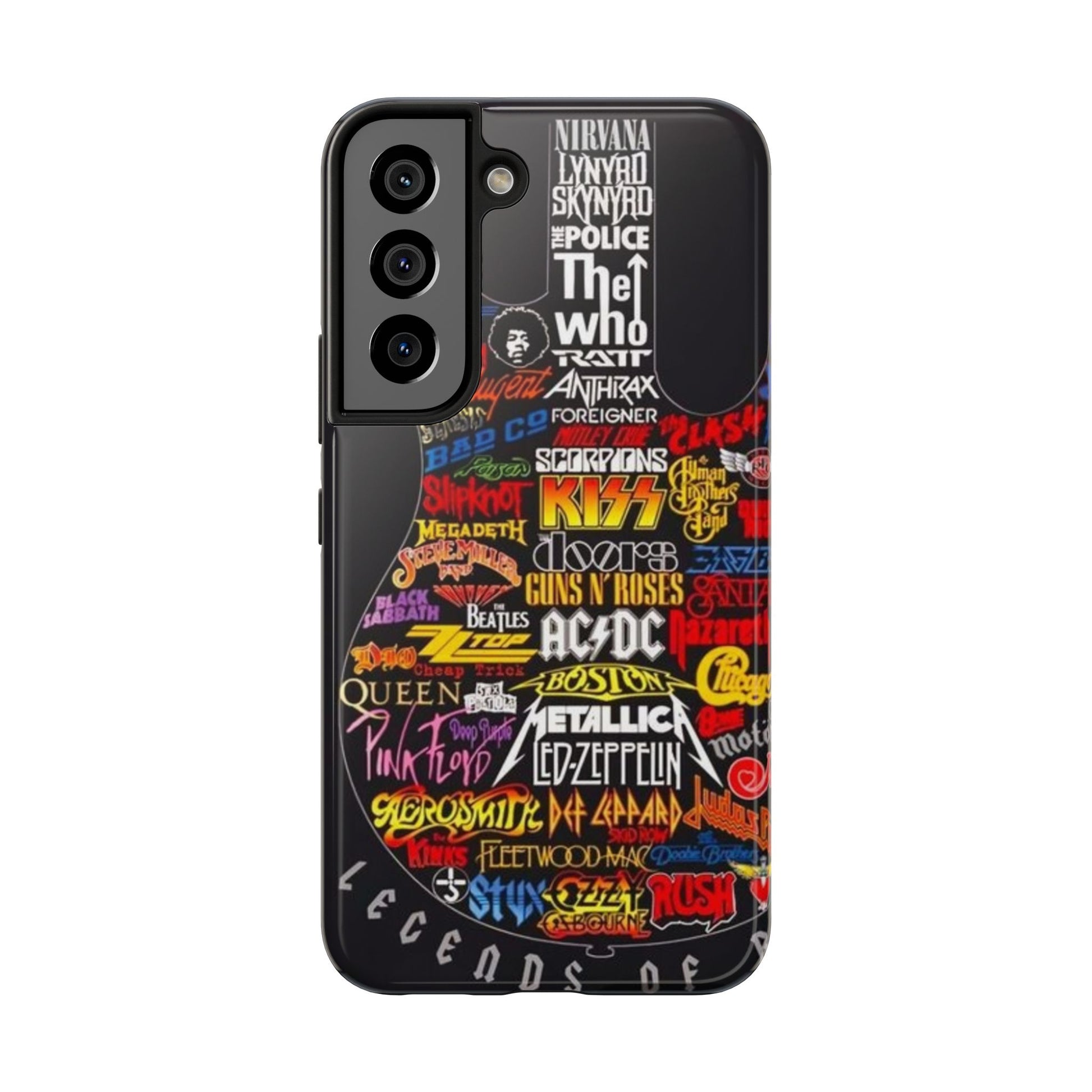 Legends of Rock music Theme Phone Cases for Iphones & Samsung Phones