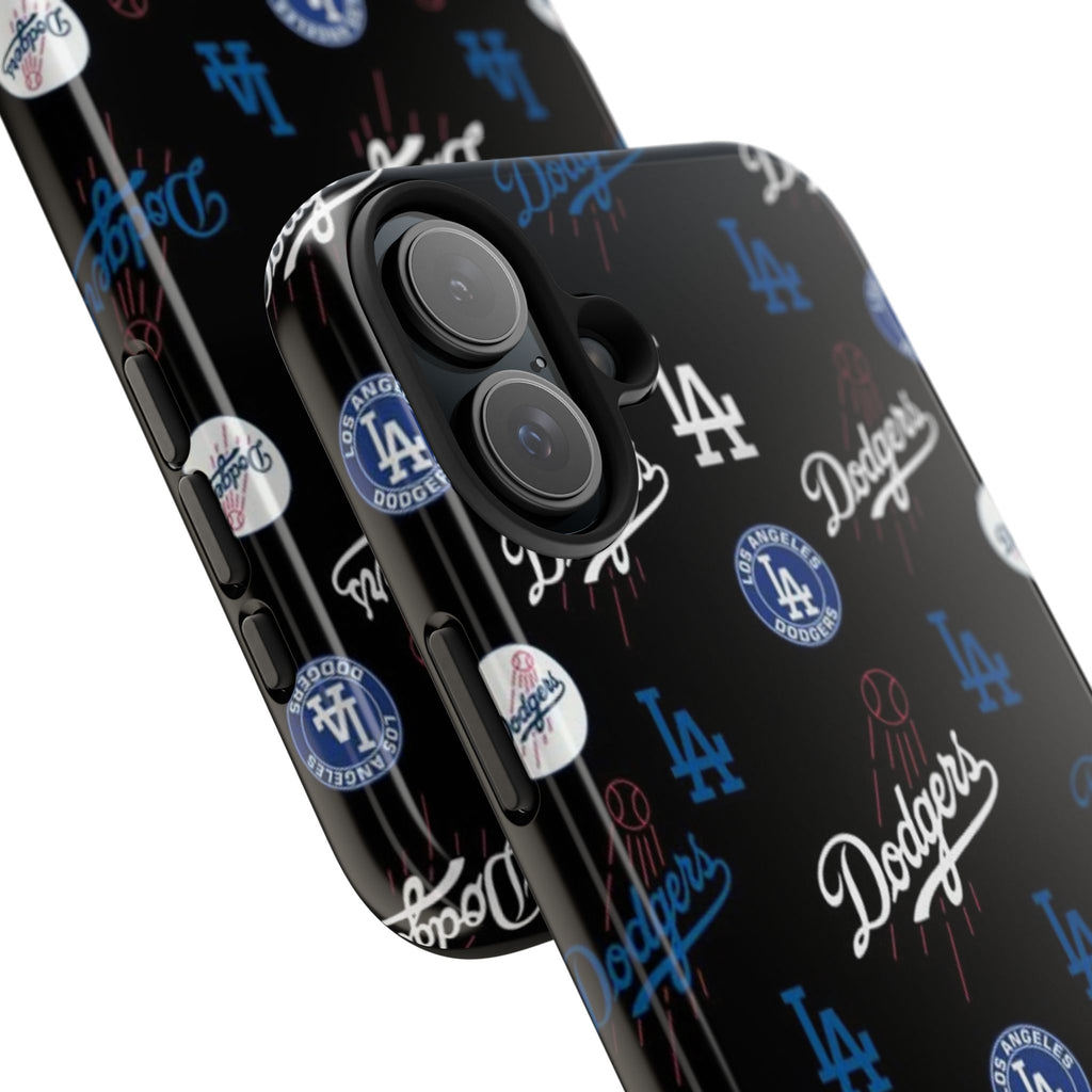 Dodgers Baseball Pattern Phone Cases for Iphones & Samsung Phones Durable