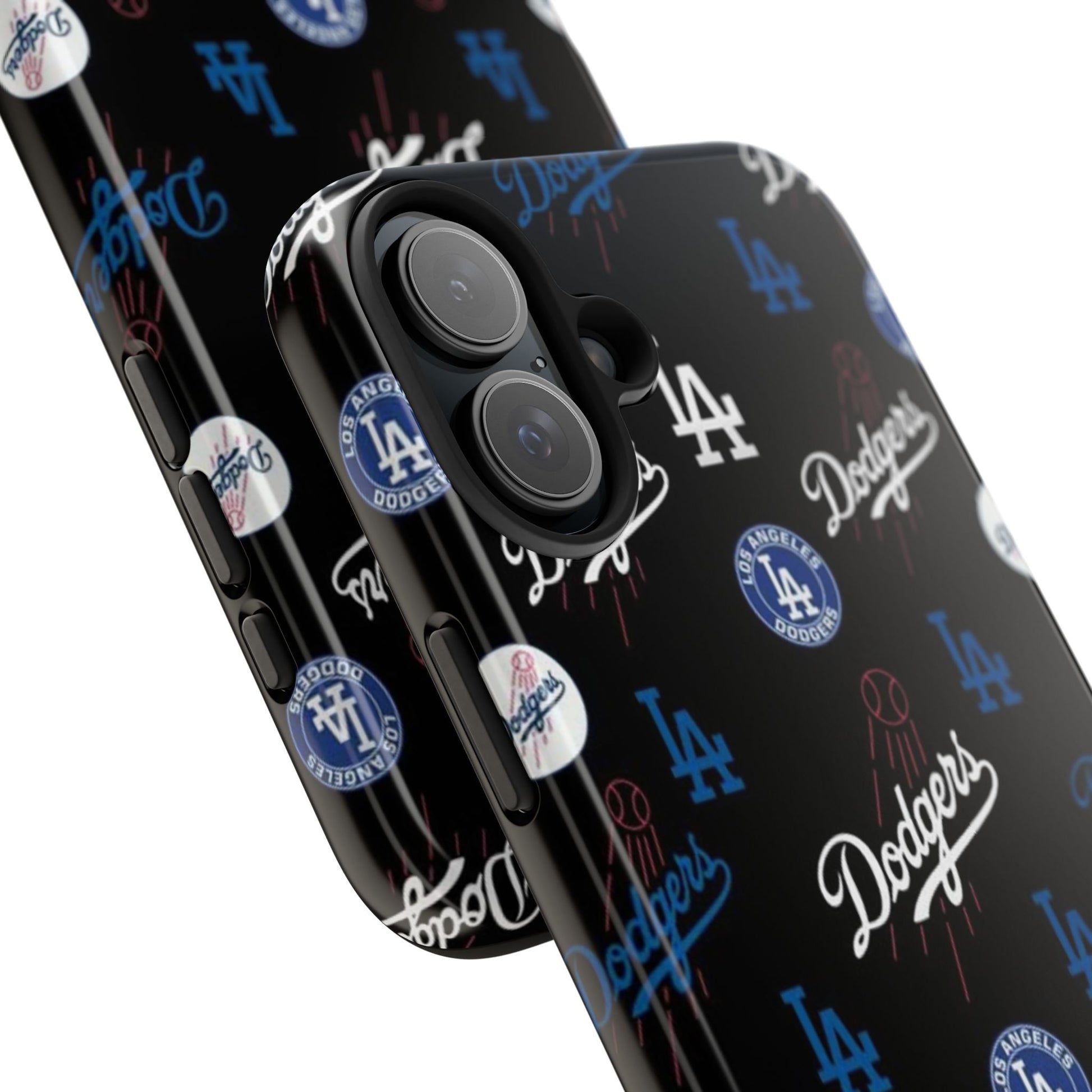 Dodgers Baseball Pattern Phone Cases for Iphones & Samsung Phones Durable