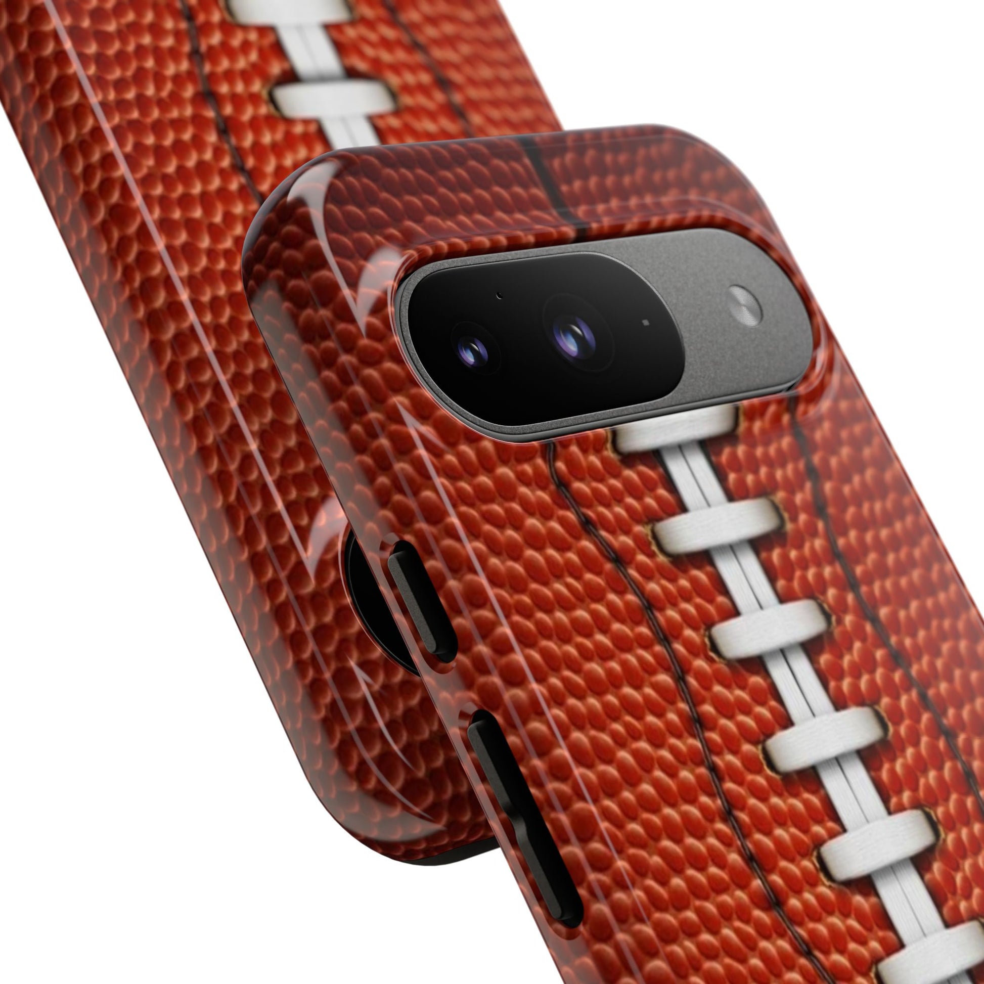 Football Pigskin Print Tough Cases for iPhones, Samsung, and Pixel