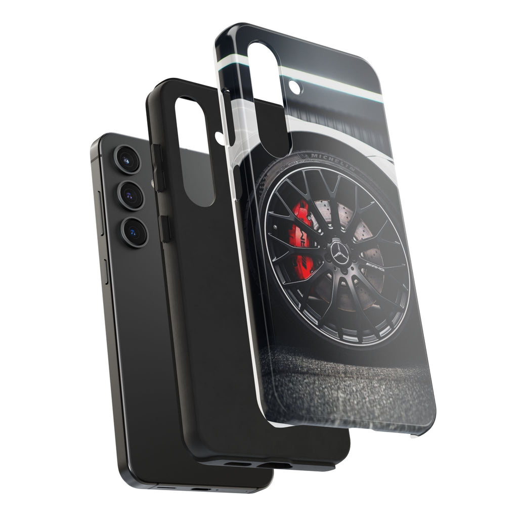 Mercedes Racing Wheel Theme Phone Cases for Iphones & Samsung Phones