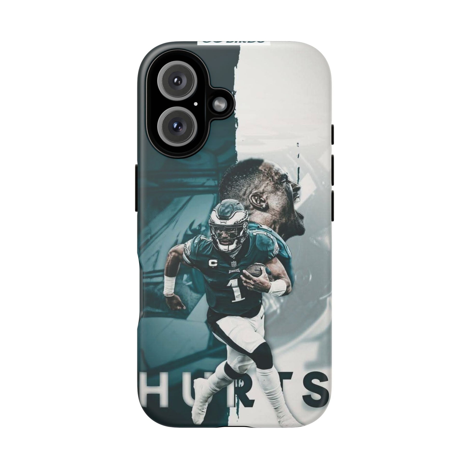 Jalen Hurts Eagles Football Tough Cases for iPhones, Samsung, and Pixel