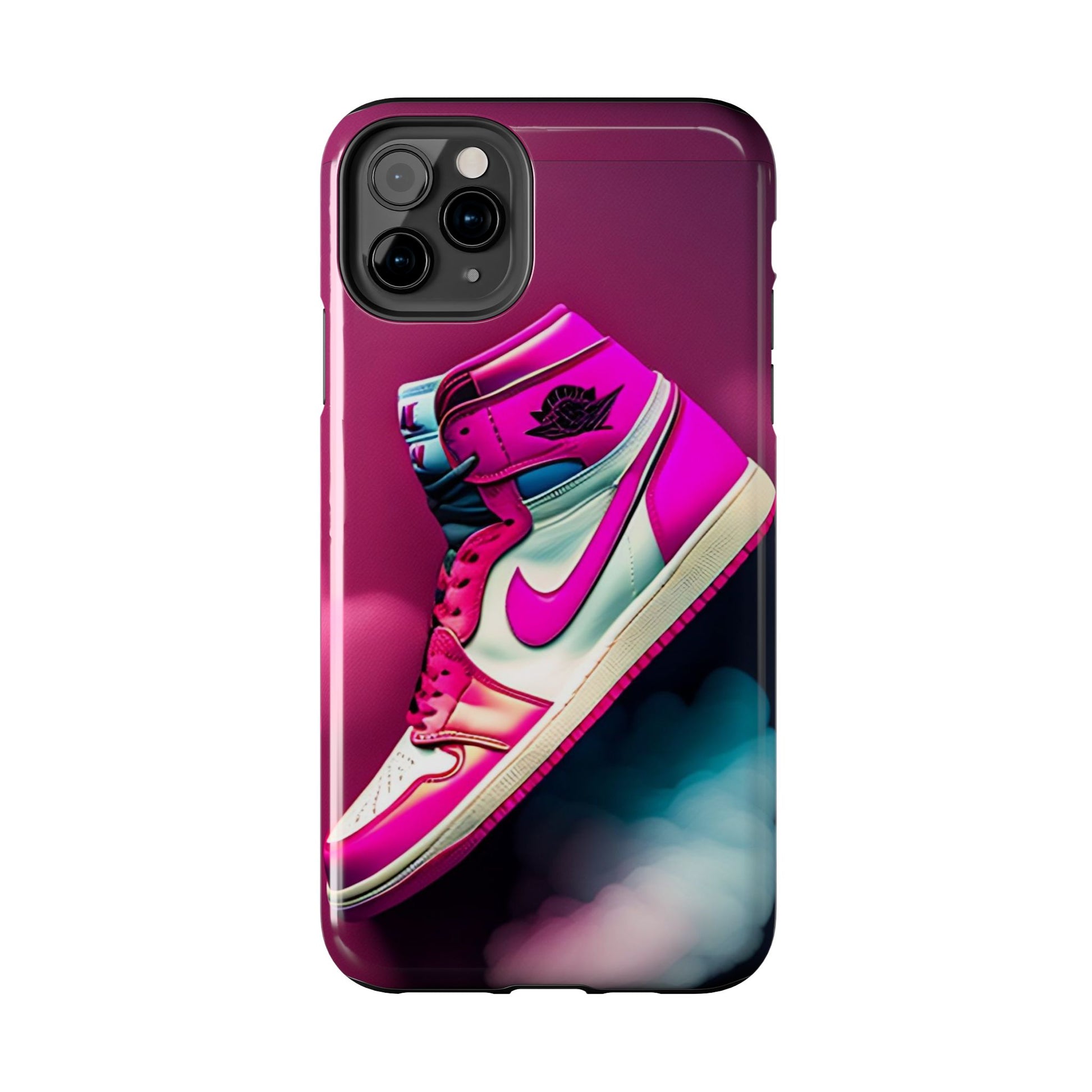 Pink Jordan Sneakers Phone Cases for iPhones & Samsung Phones