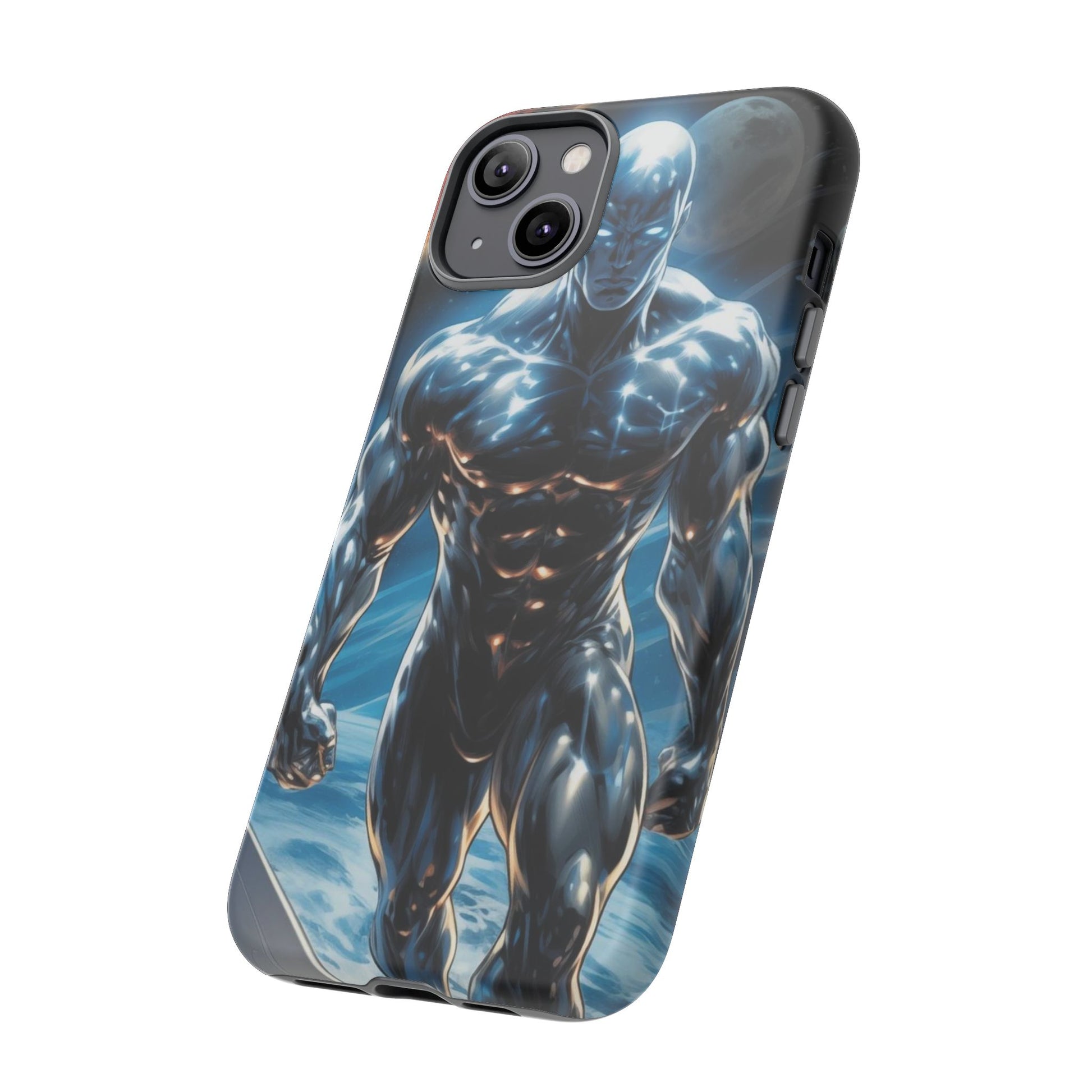 The Silver Surfer Comic Art Phone Case, Tough Cases for iPhones, Samsung, and Pixel