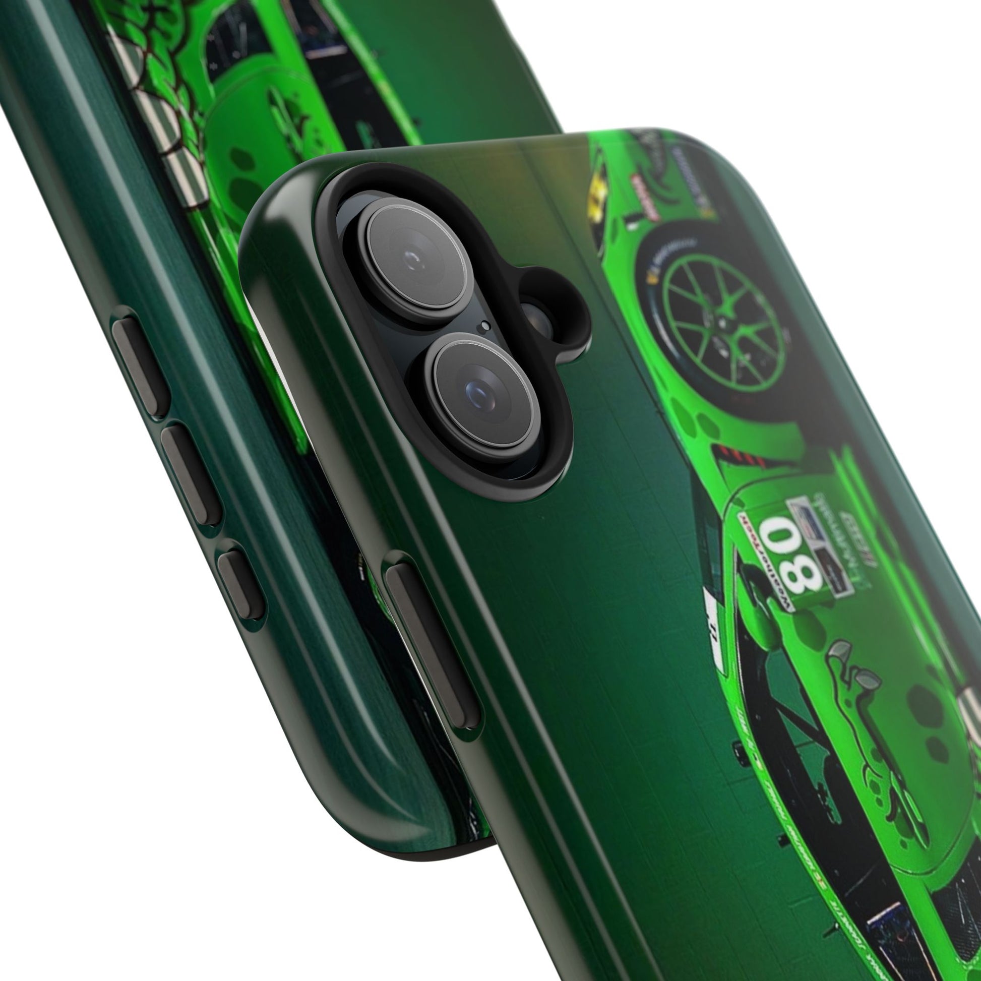 Racing Style Porsche GT Tough Phone Cases for Iphones & Samsung Phones Durable