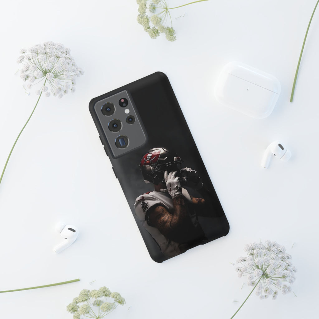Mike Evans Football Tampa Bay Buccaneers Tough Cases for iPhones, Samsung, and Pixel