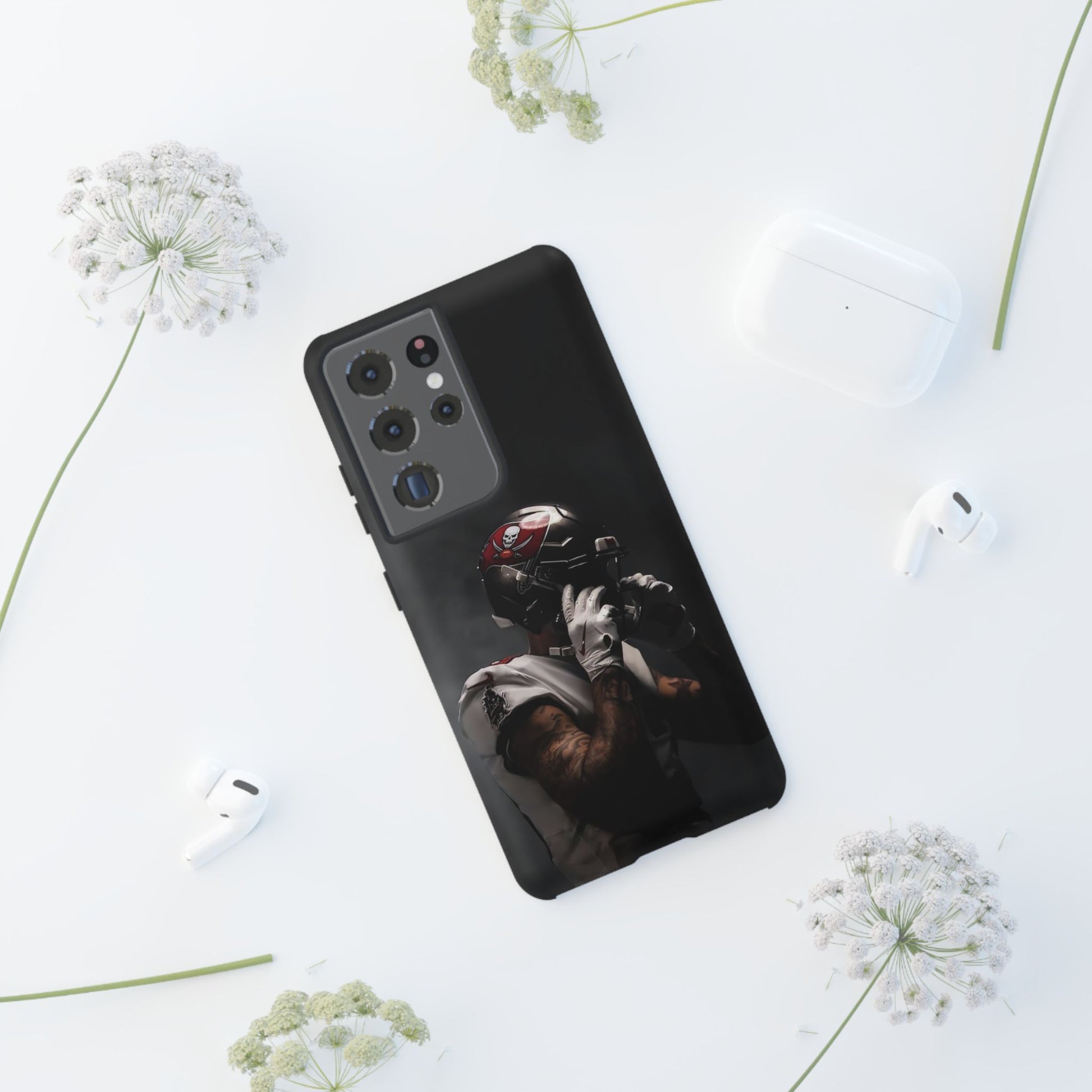 Mike Evans Football Tampa Bay Buccaneers Tough Cases for iPhones, Samsung, and Pixel