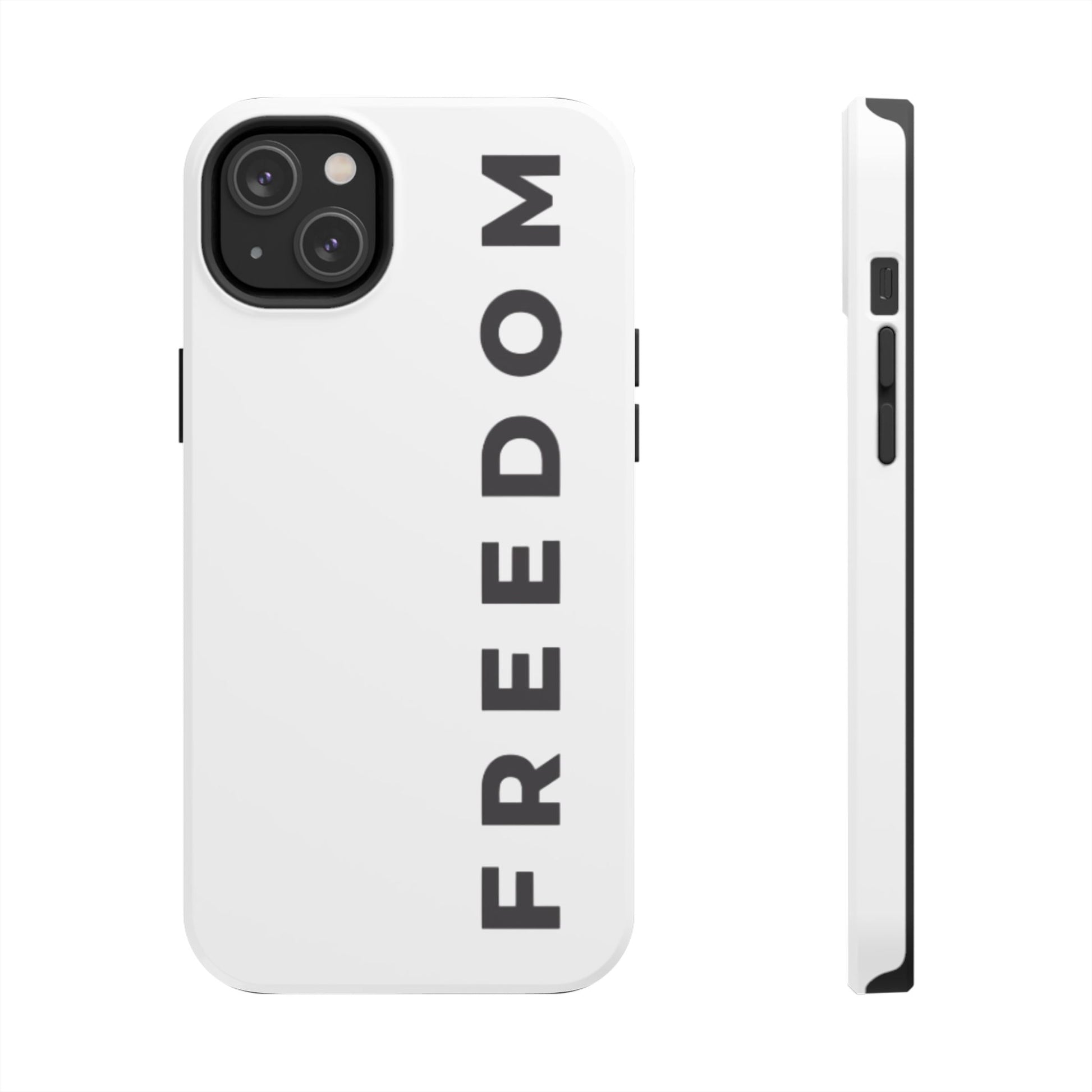Charlie Kirk Freedom Theme Phone Cases for iPhones & Samsung Phones